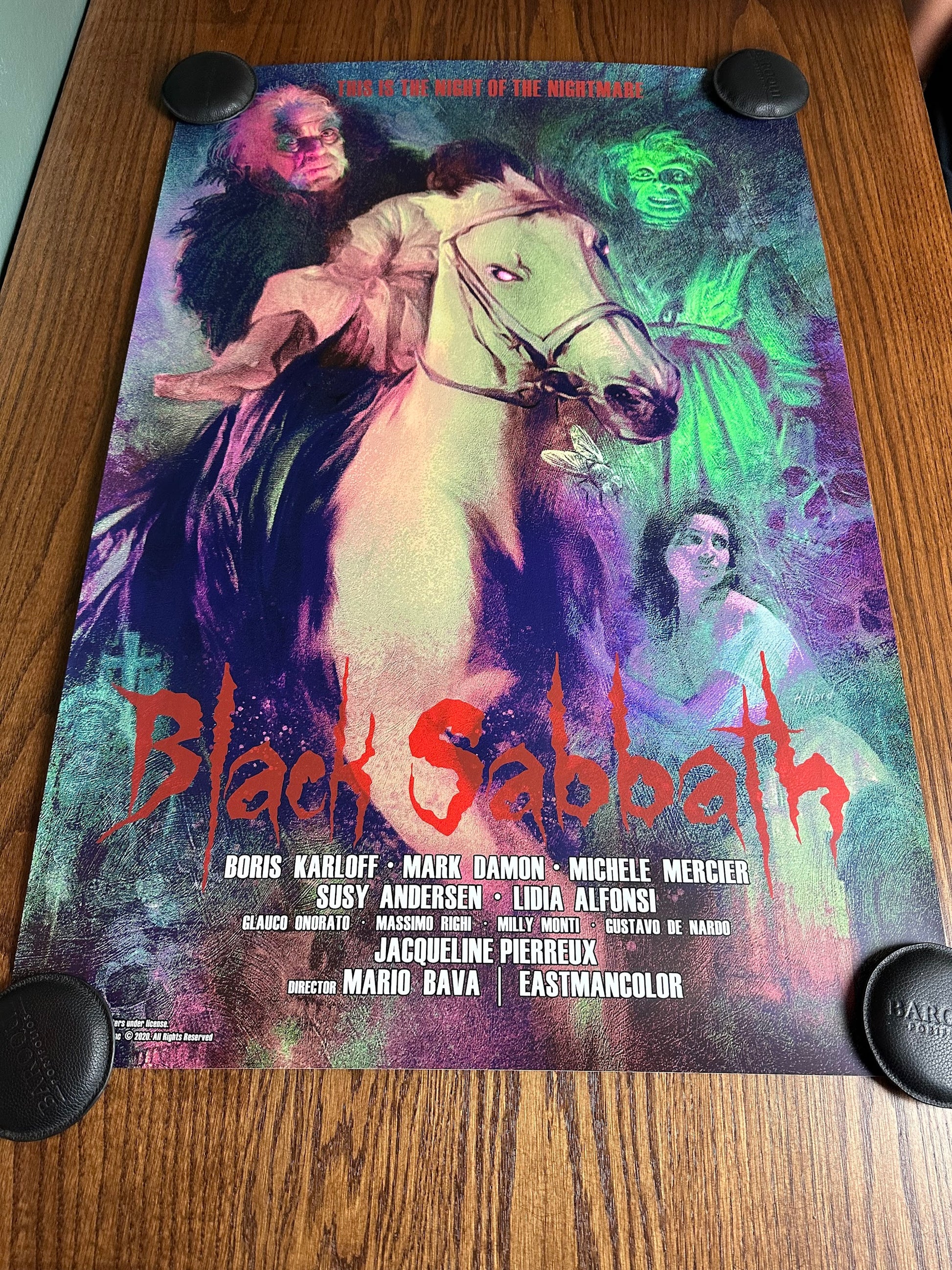 Richard Hilliard - Black Sabbath 24x36 movie poster