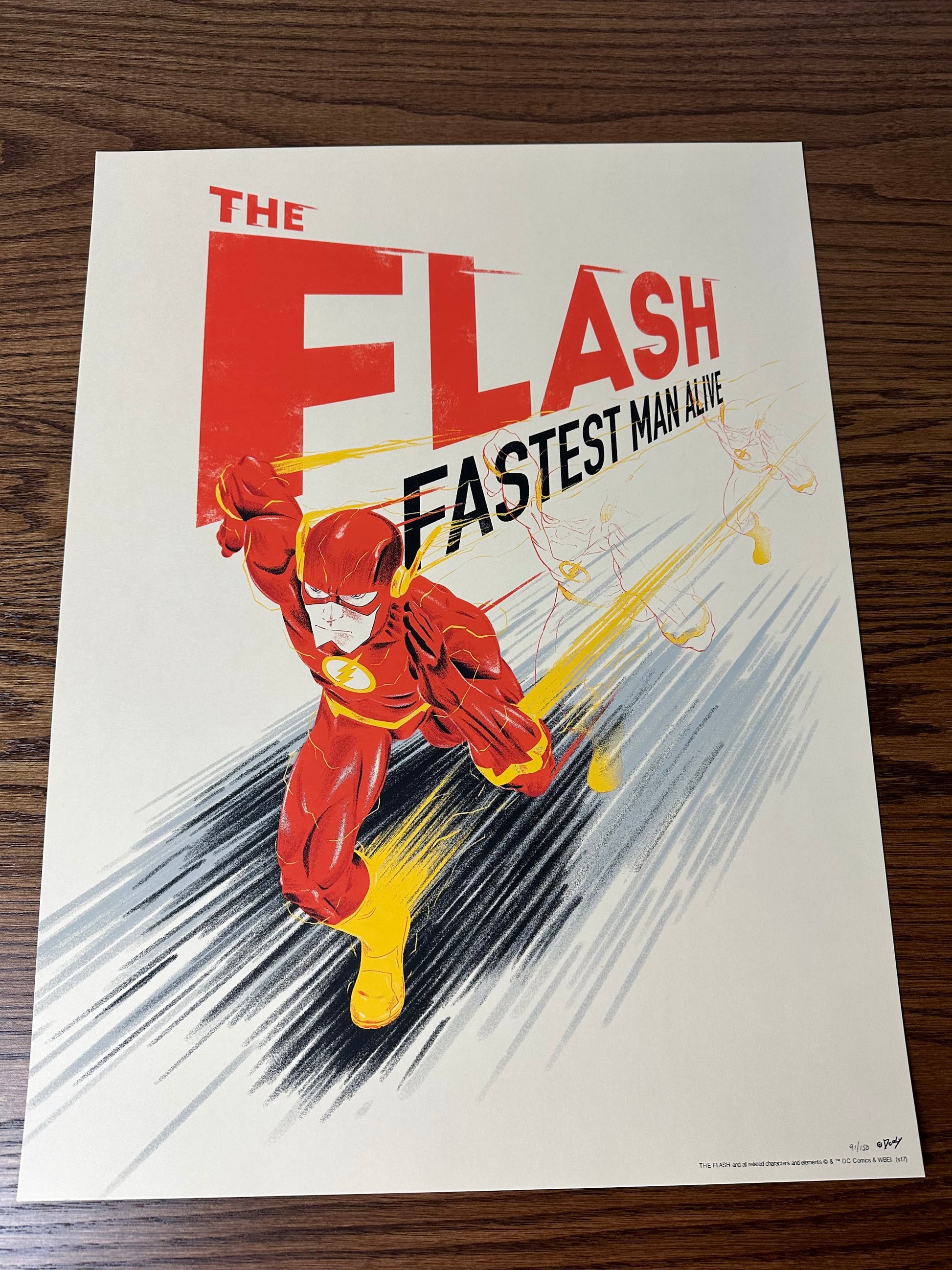 Doaly - The Flash 18x24 movie poster - detail image 3