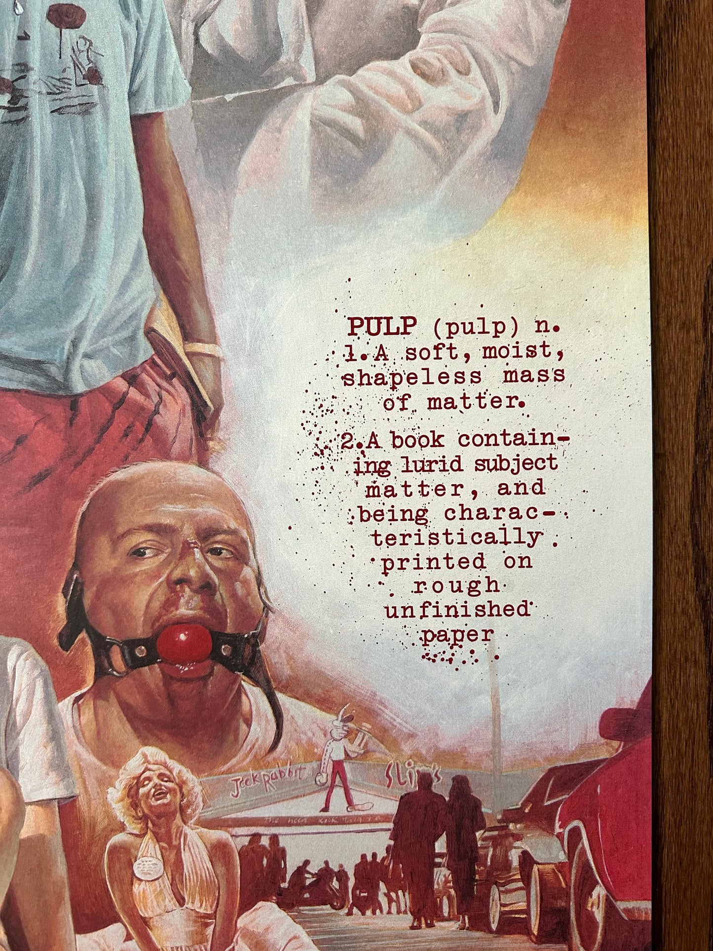 Wiwat - Pulp Fiction Variant 24x36 movie poster - detail image 7