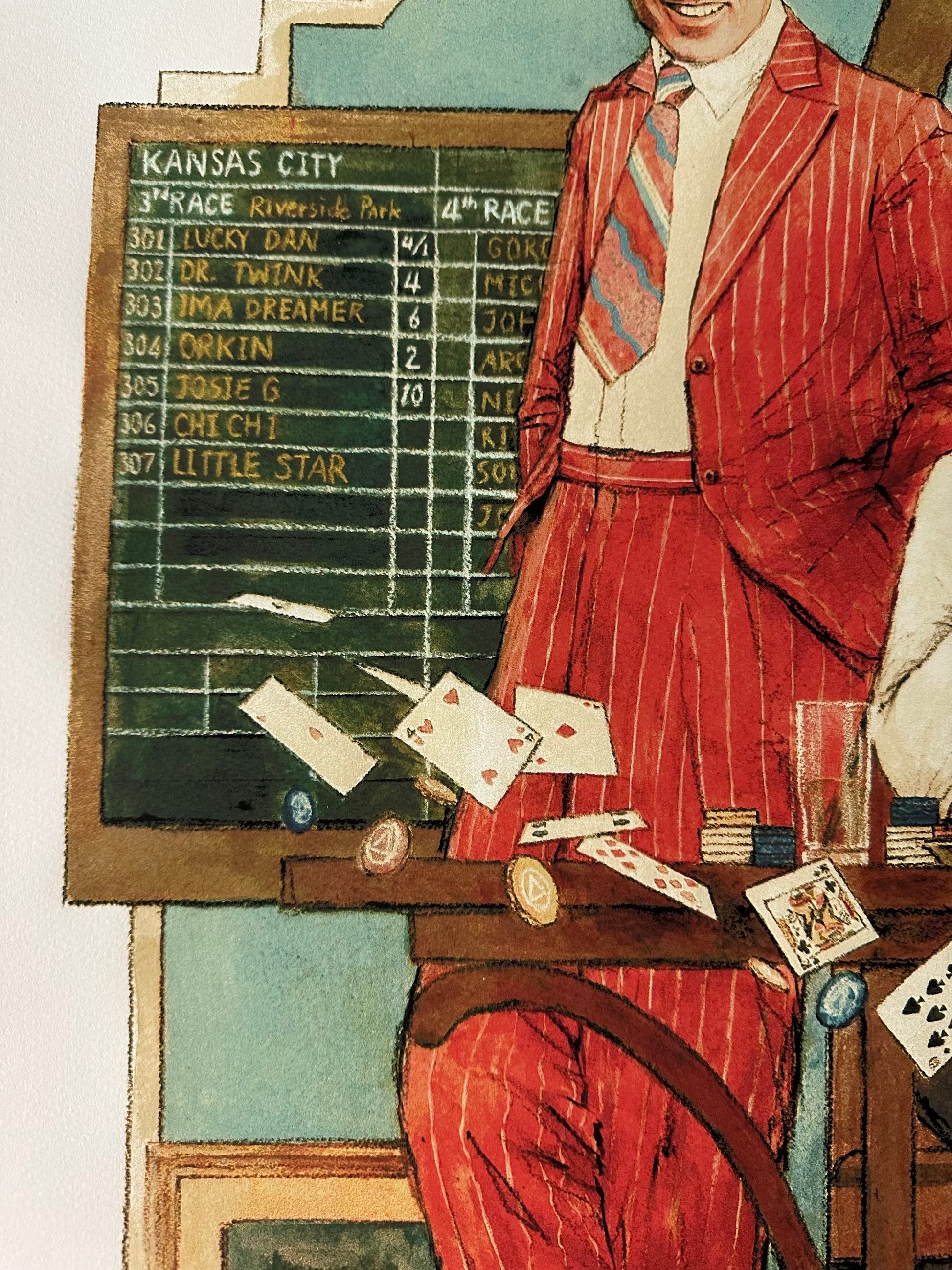 Hans Woody - The Sting 24x36 movie poster - detail image 4