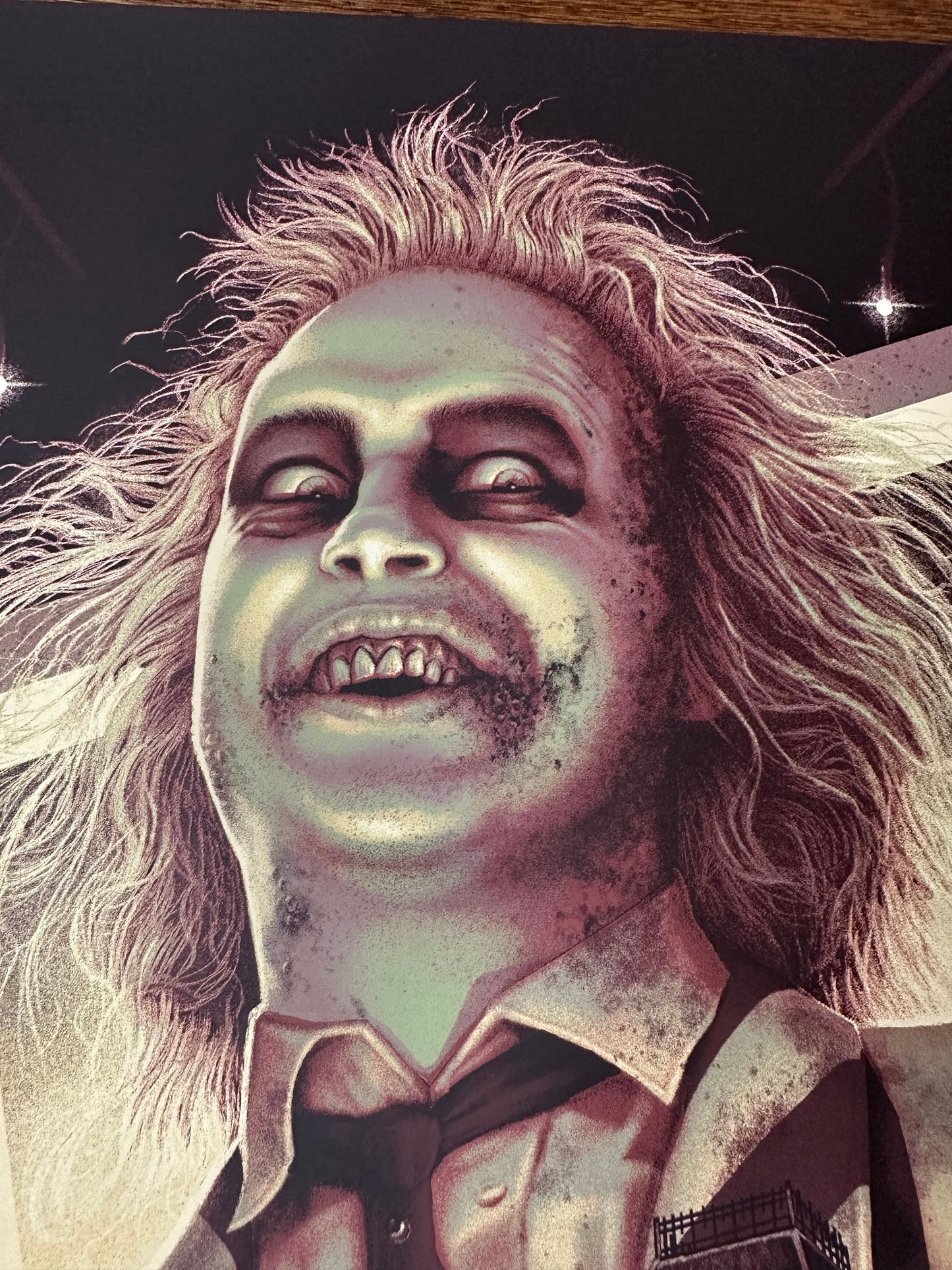 Matt Ryan Tobin - Beetlejuice Variant 36x24 movie poster - detail image 2