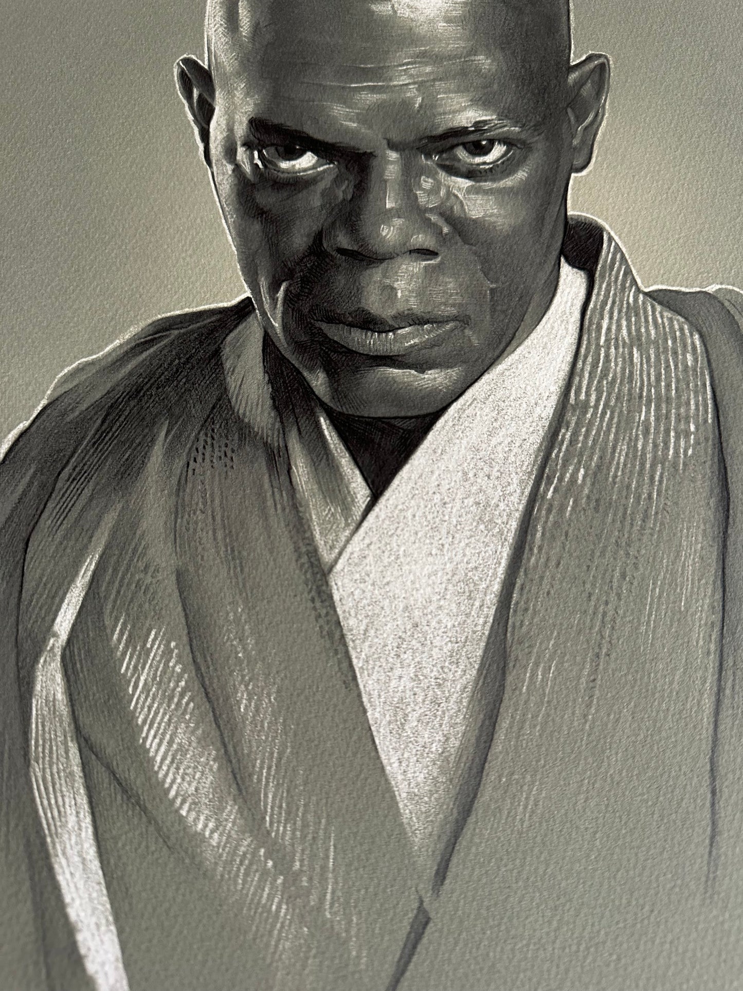 Gabz - Mace Windu Variant 13x19 art print - detail image 5