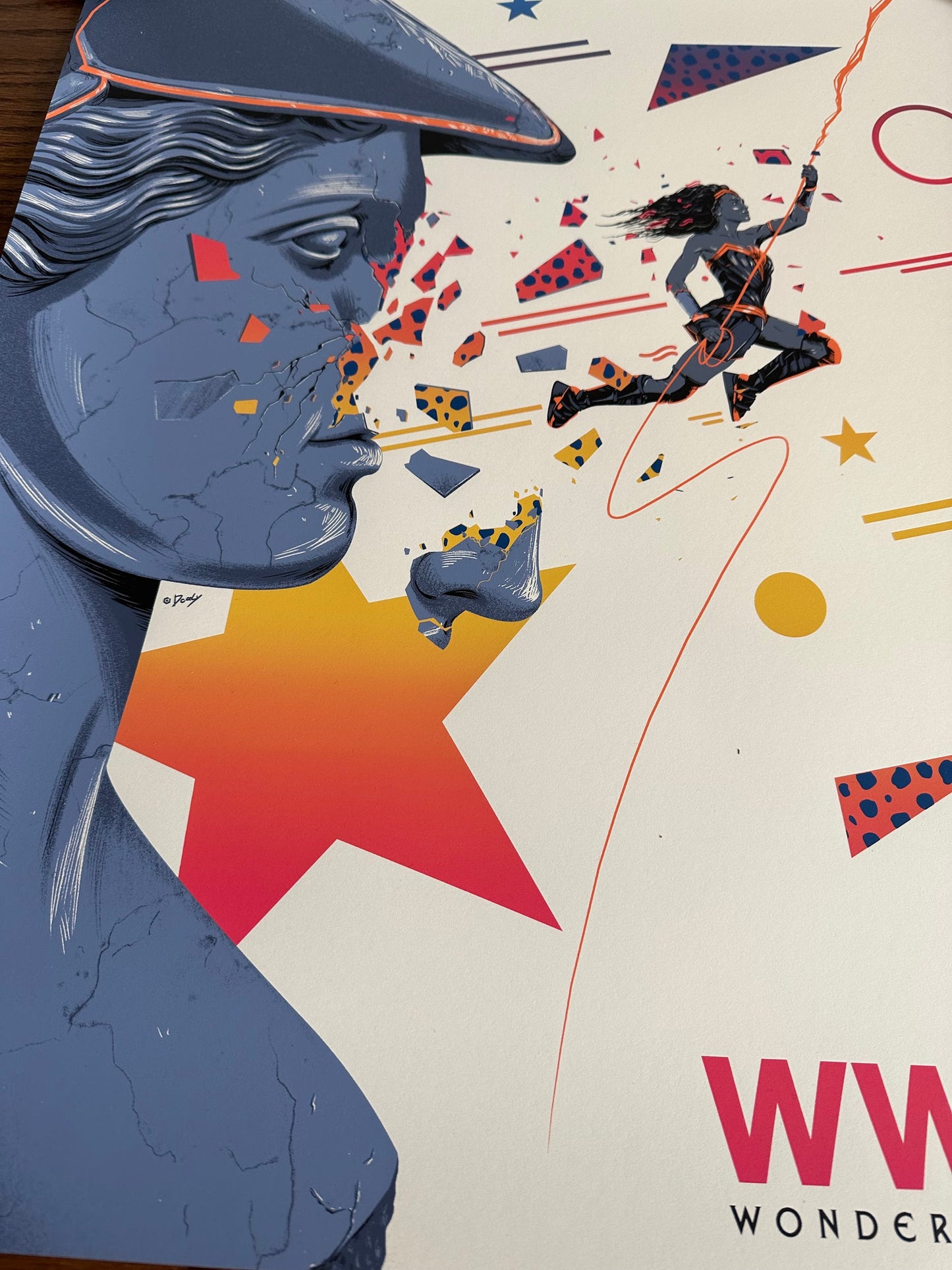 Doaly - Wonder Woman 84 Variant 18x24 movie poster - detail image 5