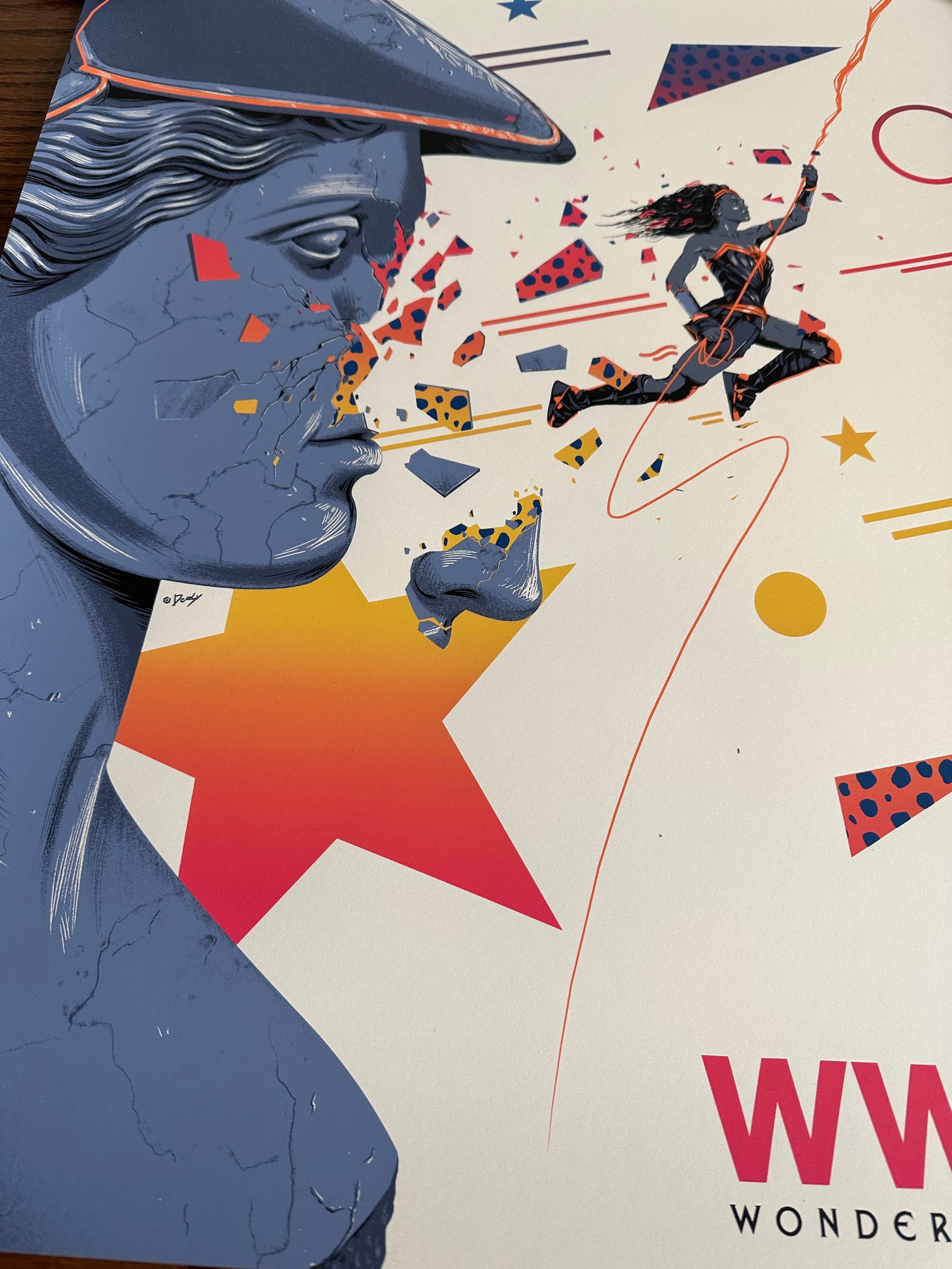 Doaly - Wonder Woman 84 Variant 18x24 movie poster - detail image 5