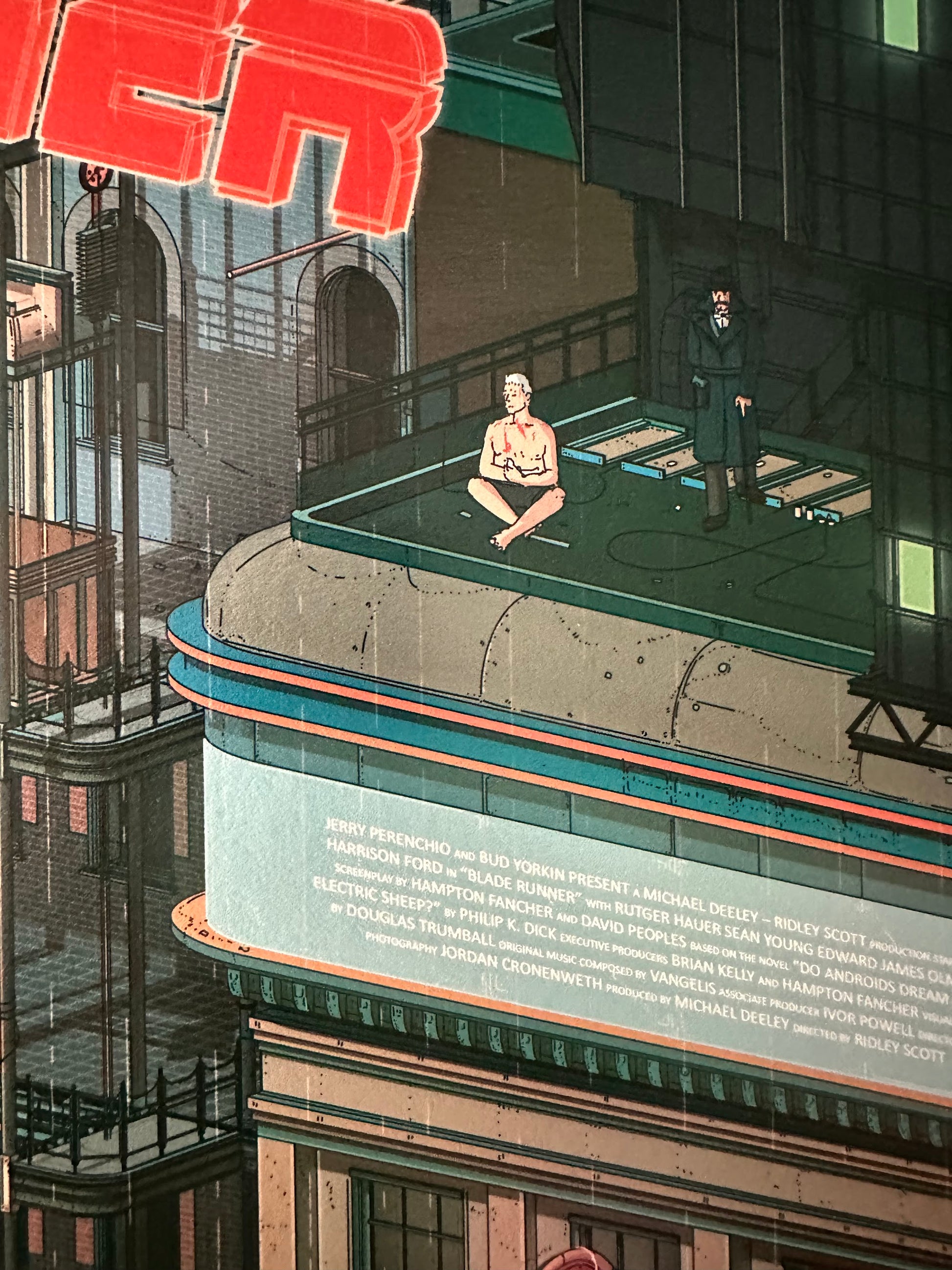 Doug John Miller - Blade Runner Variant 24x36 movie poster - detail image 5