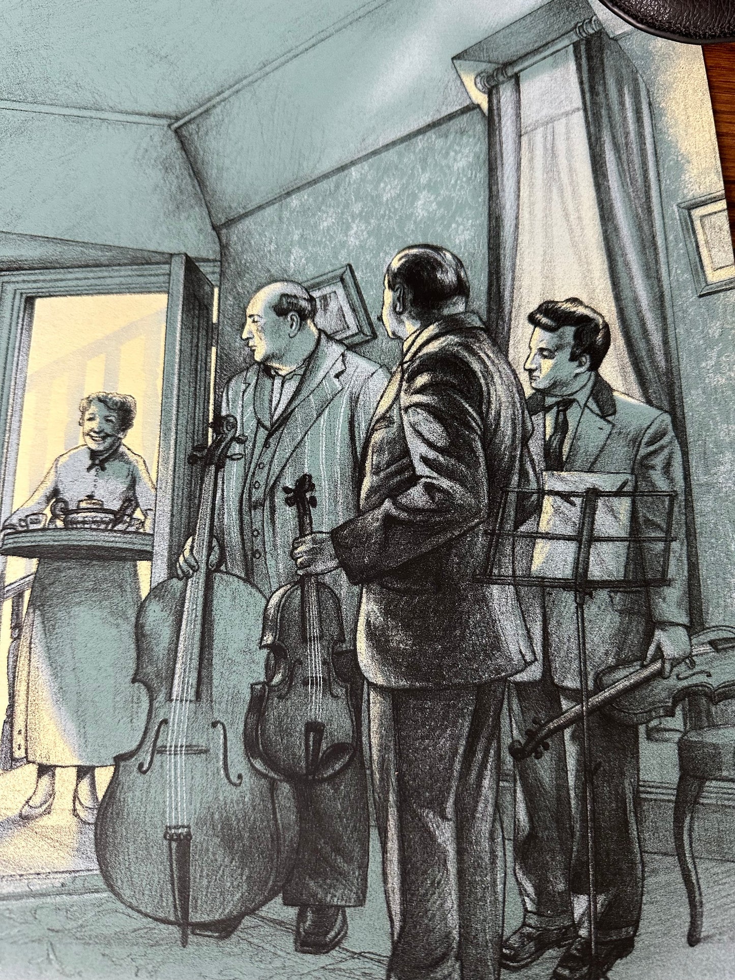 Jonathan Burton - The Ladykillers 18x24 movie poster - detail image 2