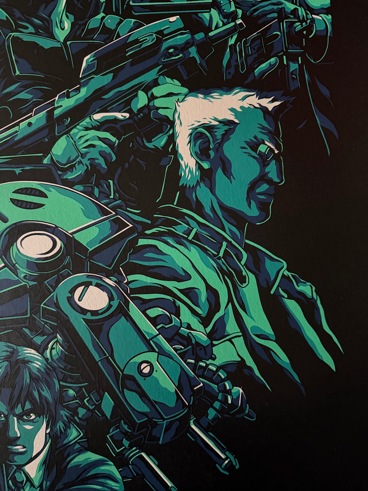 Alexander Iaccarino - Ghost in the Shell - 20x30 - Limited Edition Print