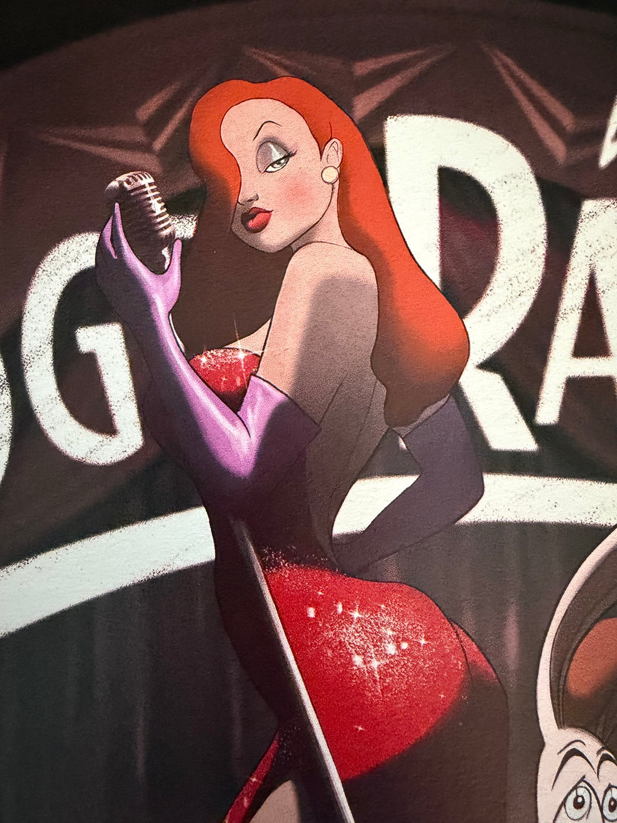 Ann Bembi - Who Framed Roger Rabbit - 36x24 - Limited Edition Poster