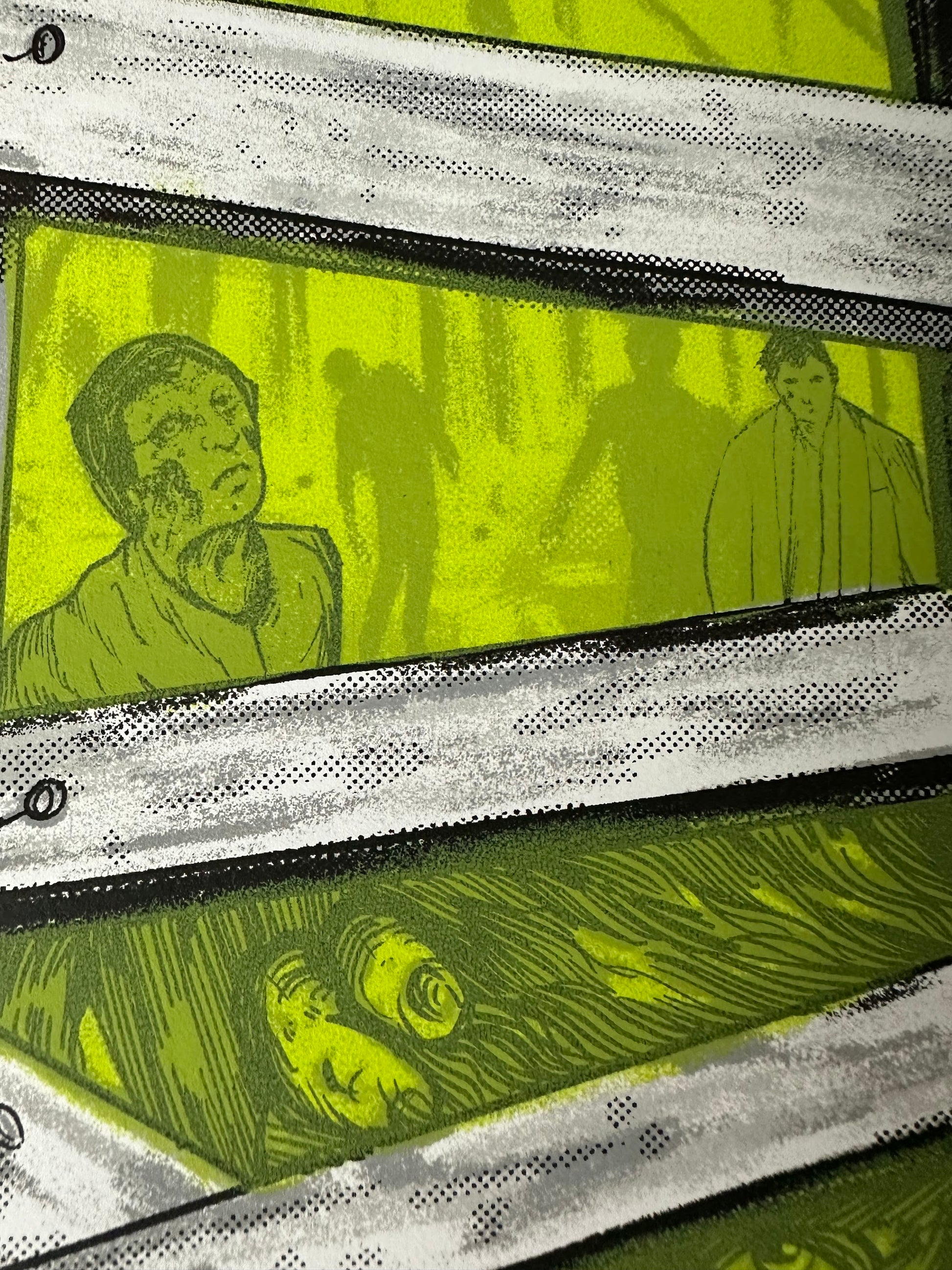 Zeb Love - Night of the Living Dead 24x18 movie poster - detail image 3