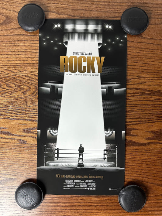 Salvador Anguiano - Rocky 12x24 movie poster
