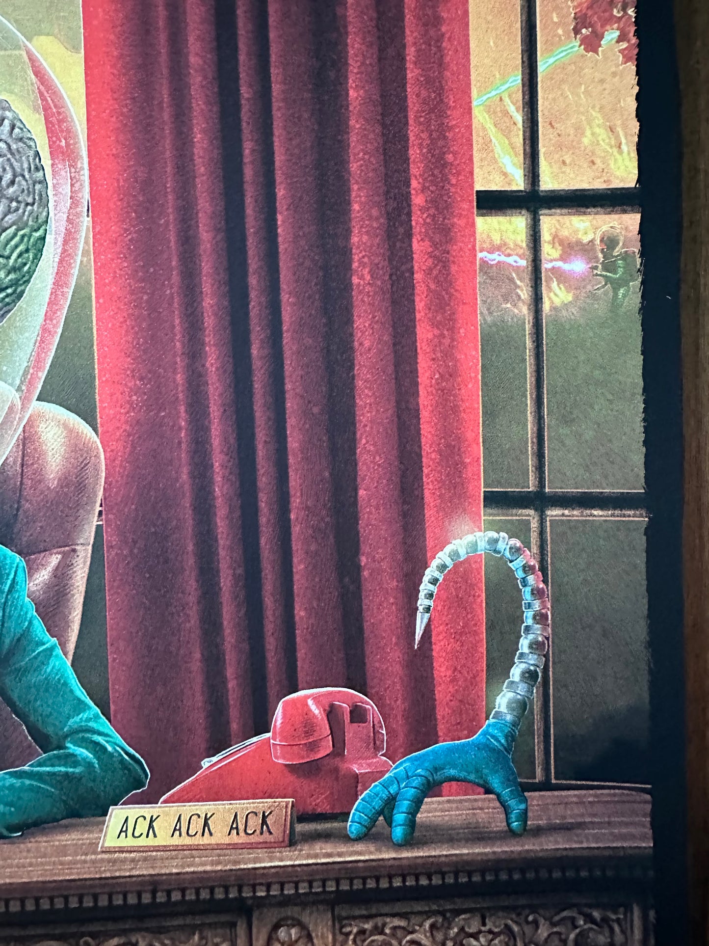 Kevin Wilson - Mars Attacks 24x36 movie poster - detail image 4