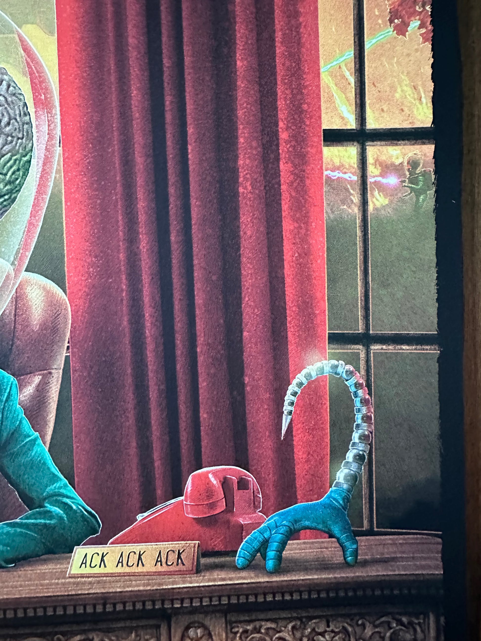 Kevin Wilson - Mars Attacks 24x36 movie poster - detail image 4