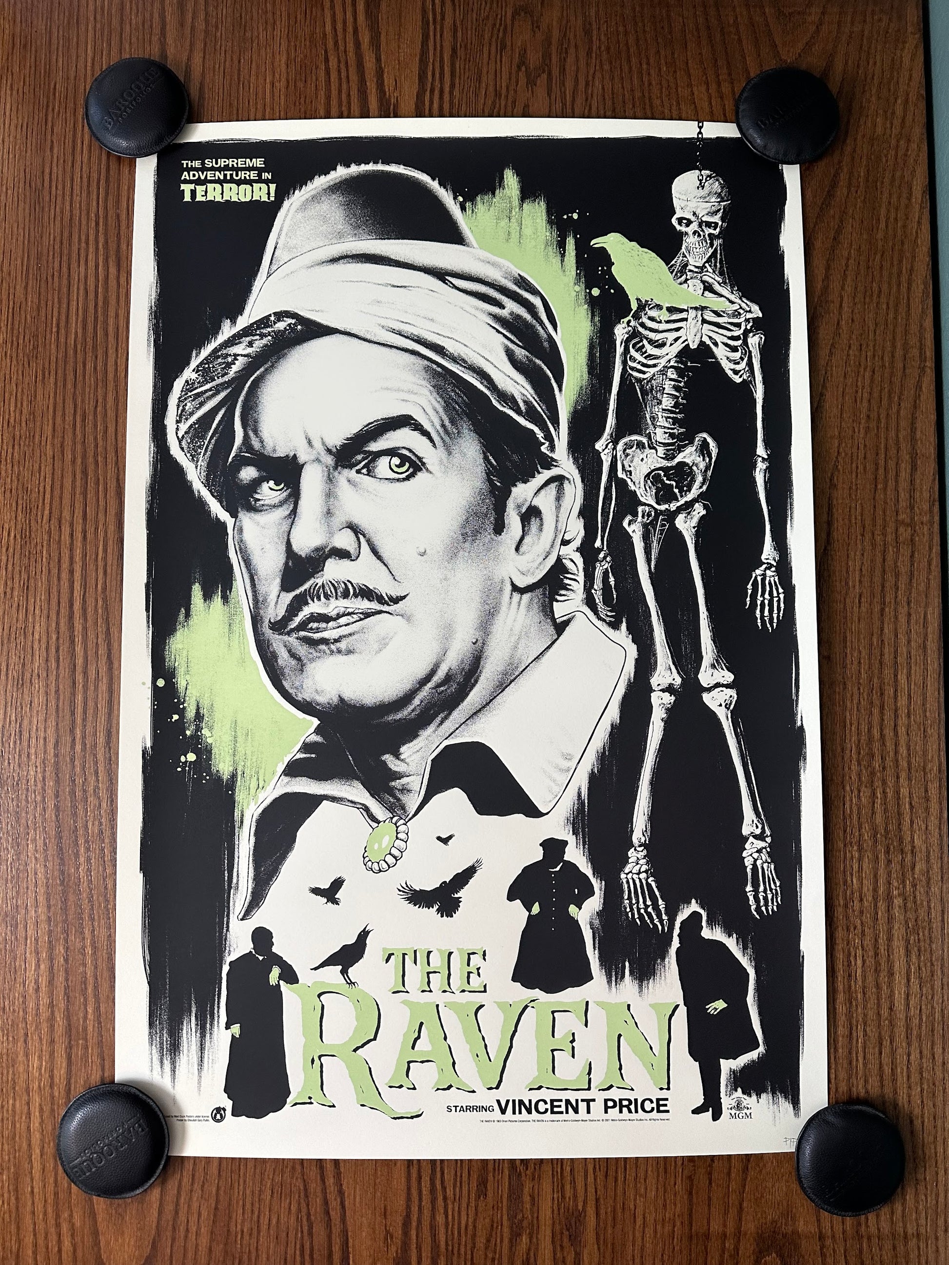 Ghoulish Gary - The Raven GID 24x36 movie poster