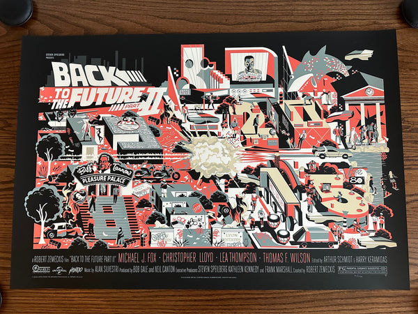 Adam Simpson - Back to the Future Part II - 36x24 - Limited Edition Poster