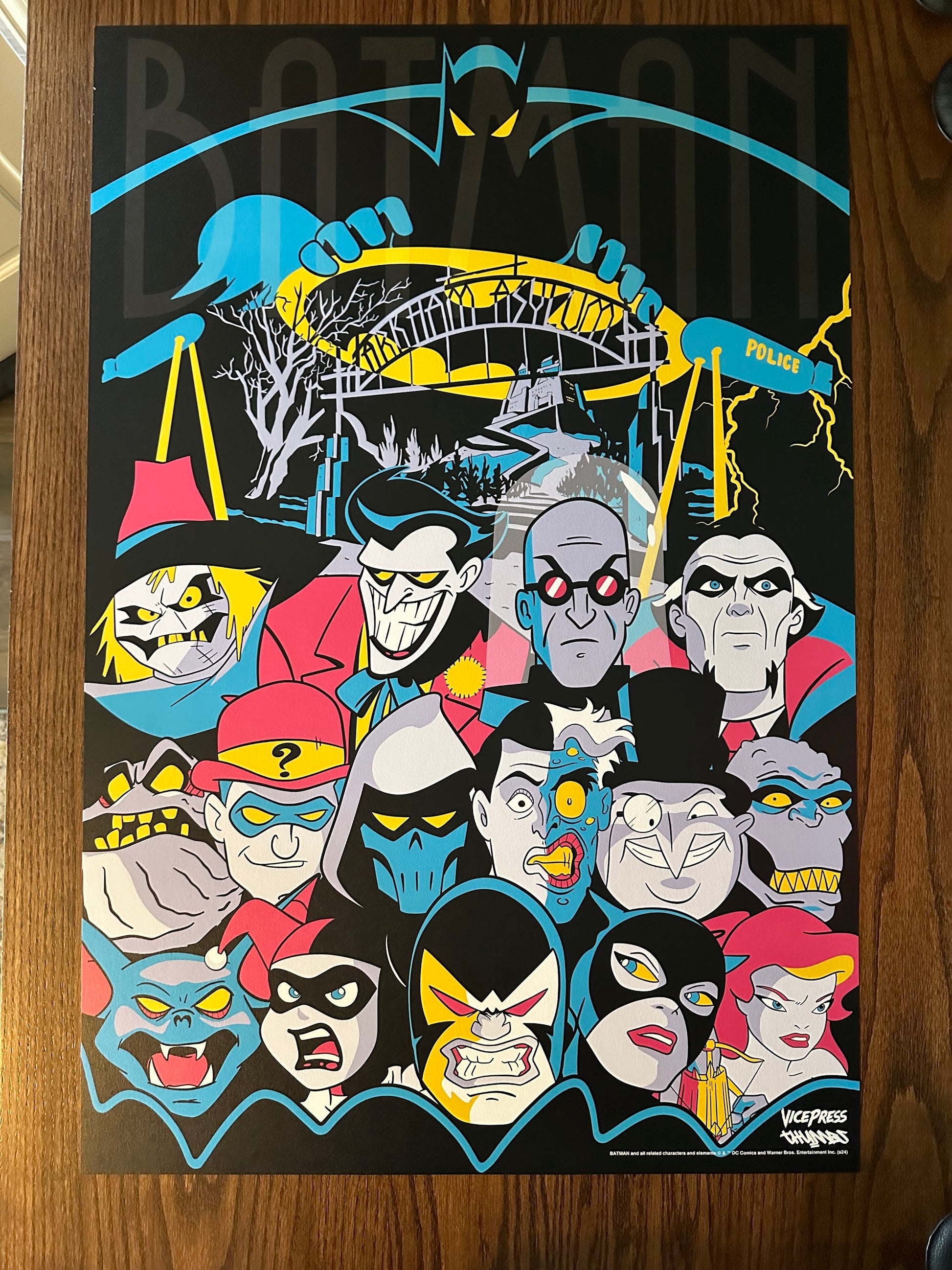 Thumbs - Batman Animated Series 24x36 movie poster