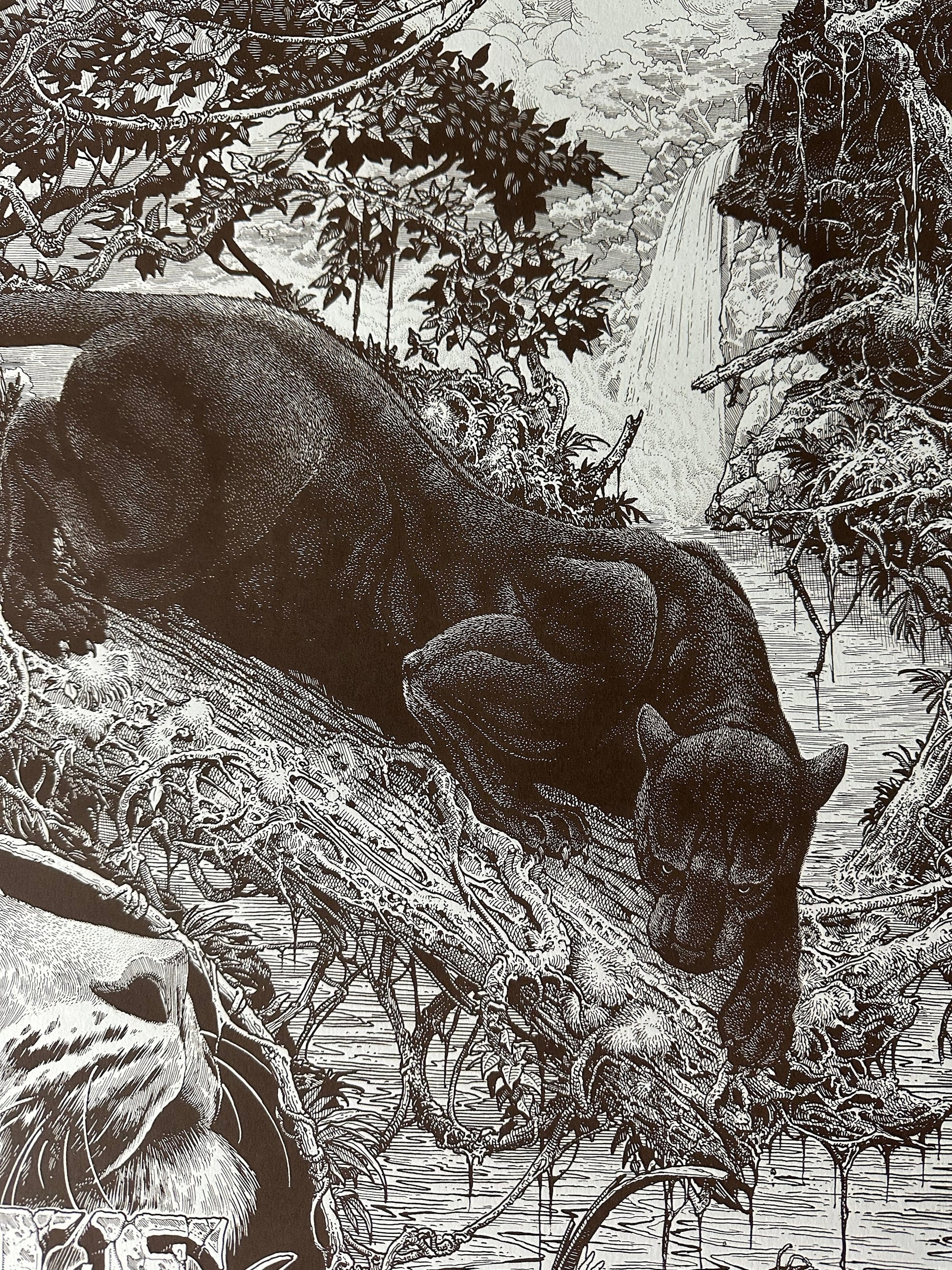 Brandon Holt - The Jungle Book 24x30 movie poster - detail image 3