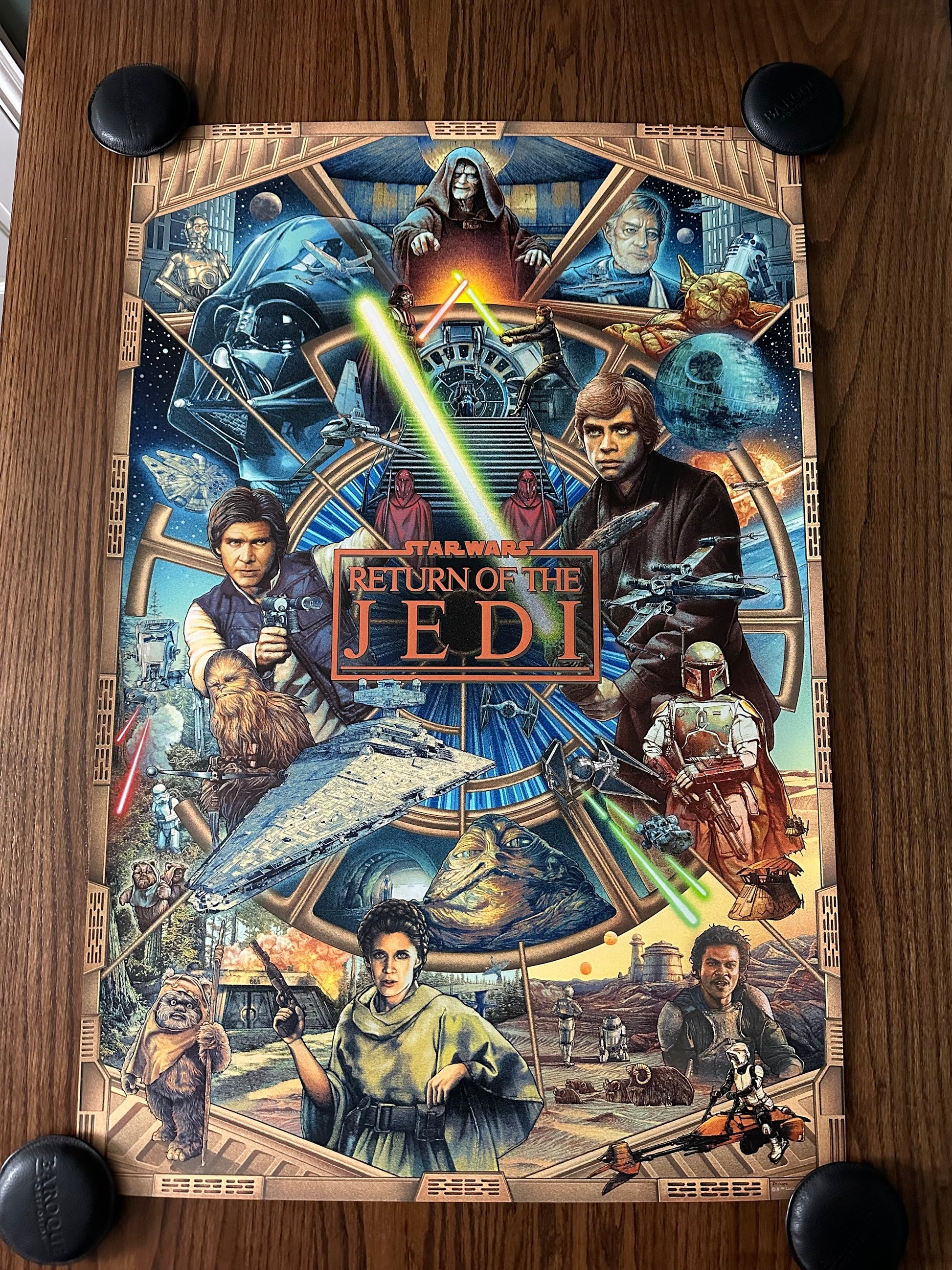 Ise Ananphada - Star Wars Return of the Jedi 24x36 movie poster