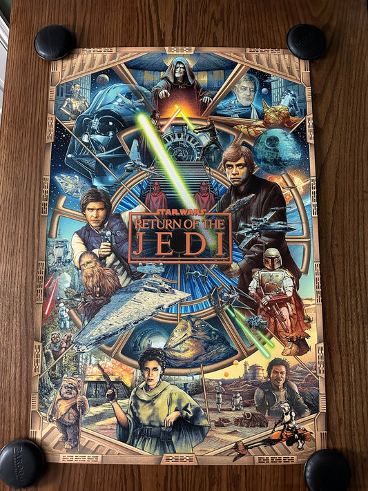 Ise Ananphada - Star Wars Return of the Jedi 24x36 movie poster