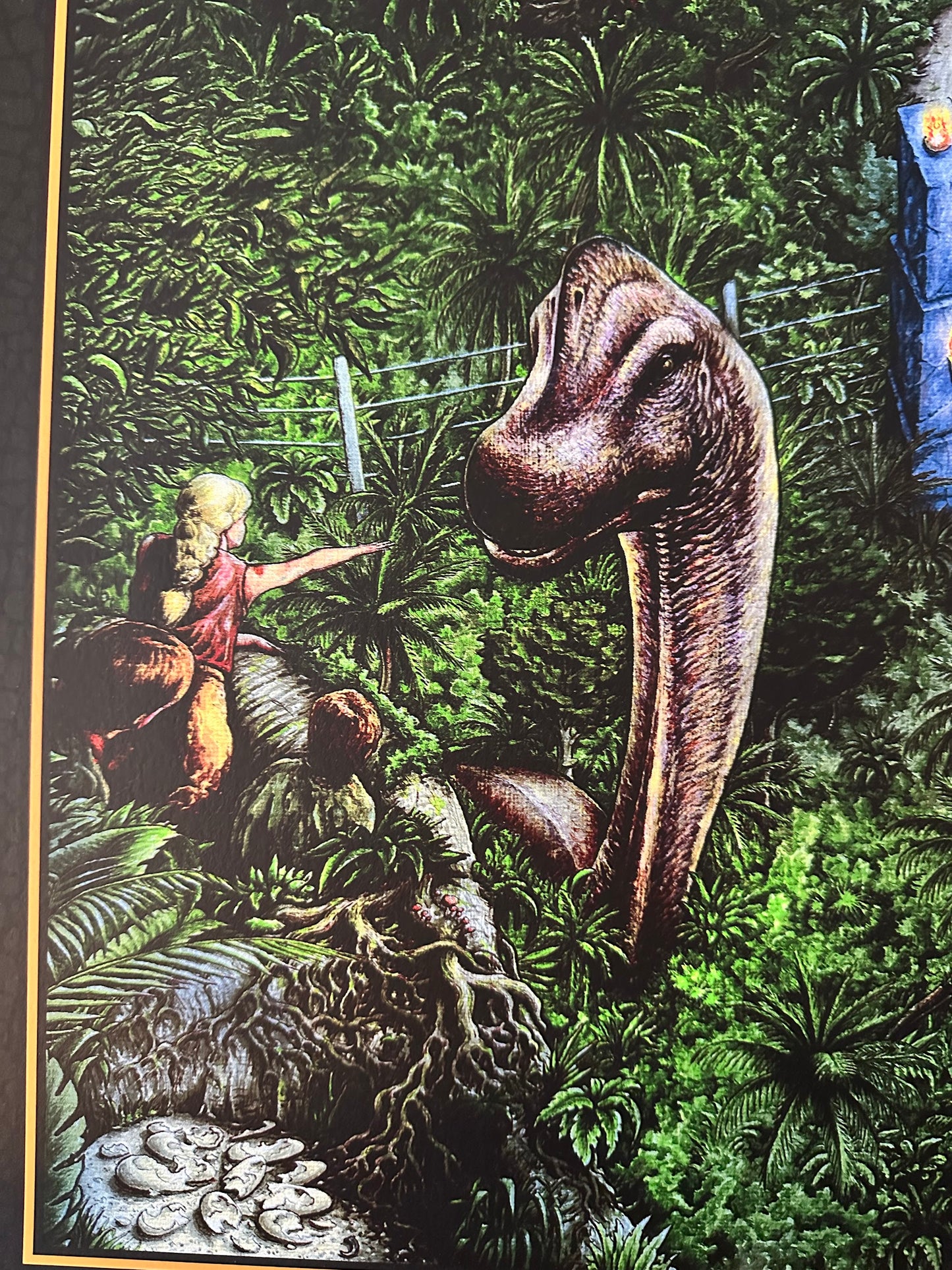 Jeff Murray - Jurassic Park Title Variant 24x36 movie poster - detail image 4