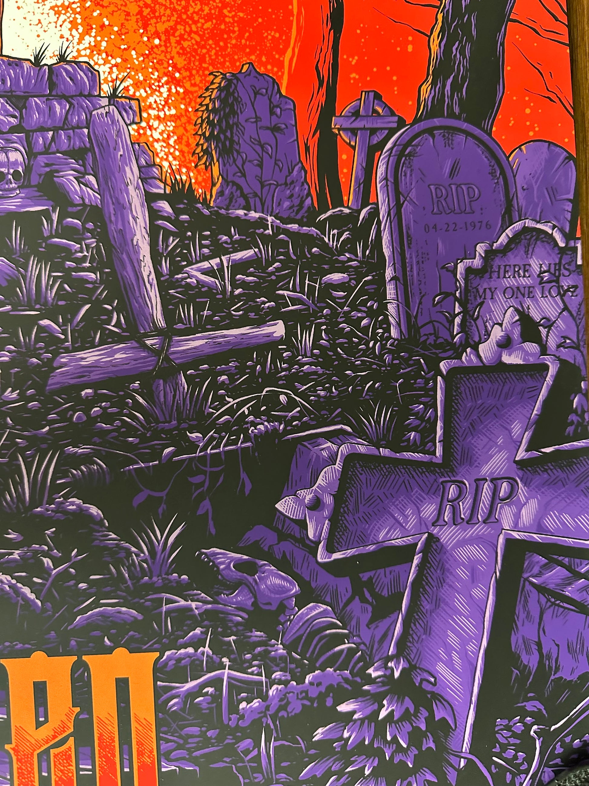 Sam Mayle - The Omen 18x24 movie poster - detail image 4