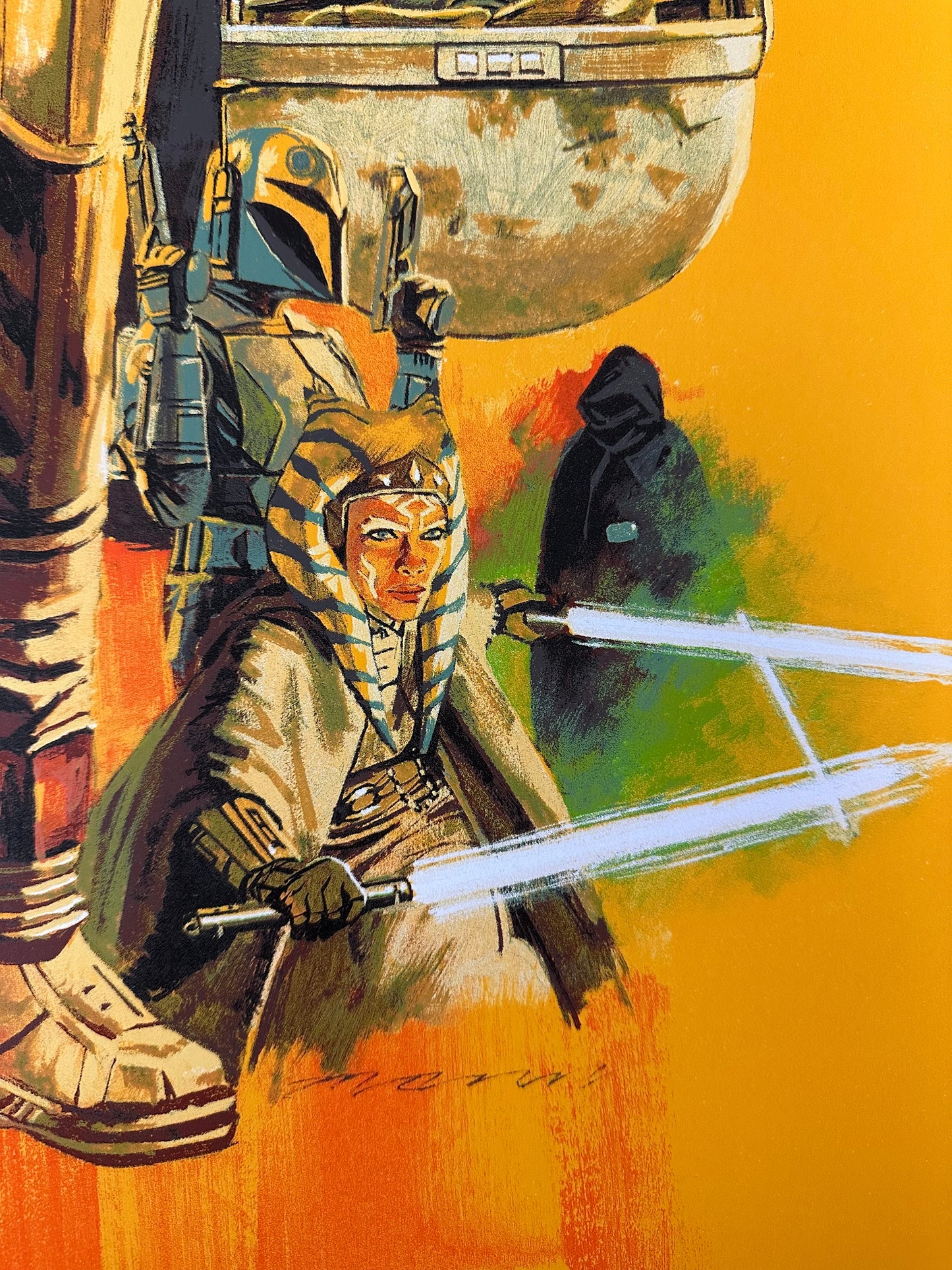 Paul Mann - The Mandalorian Variant 24x36 movie poster - detail image 5