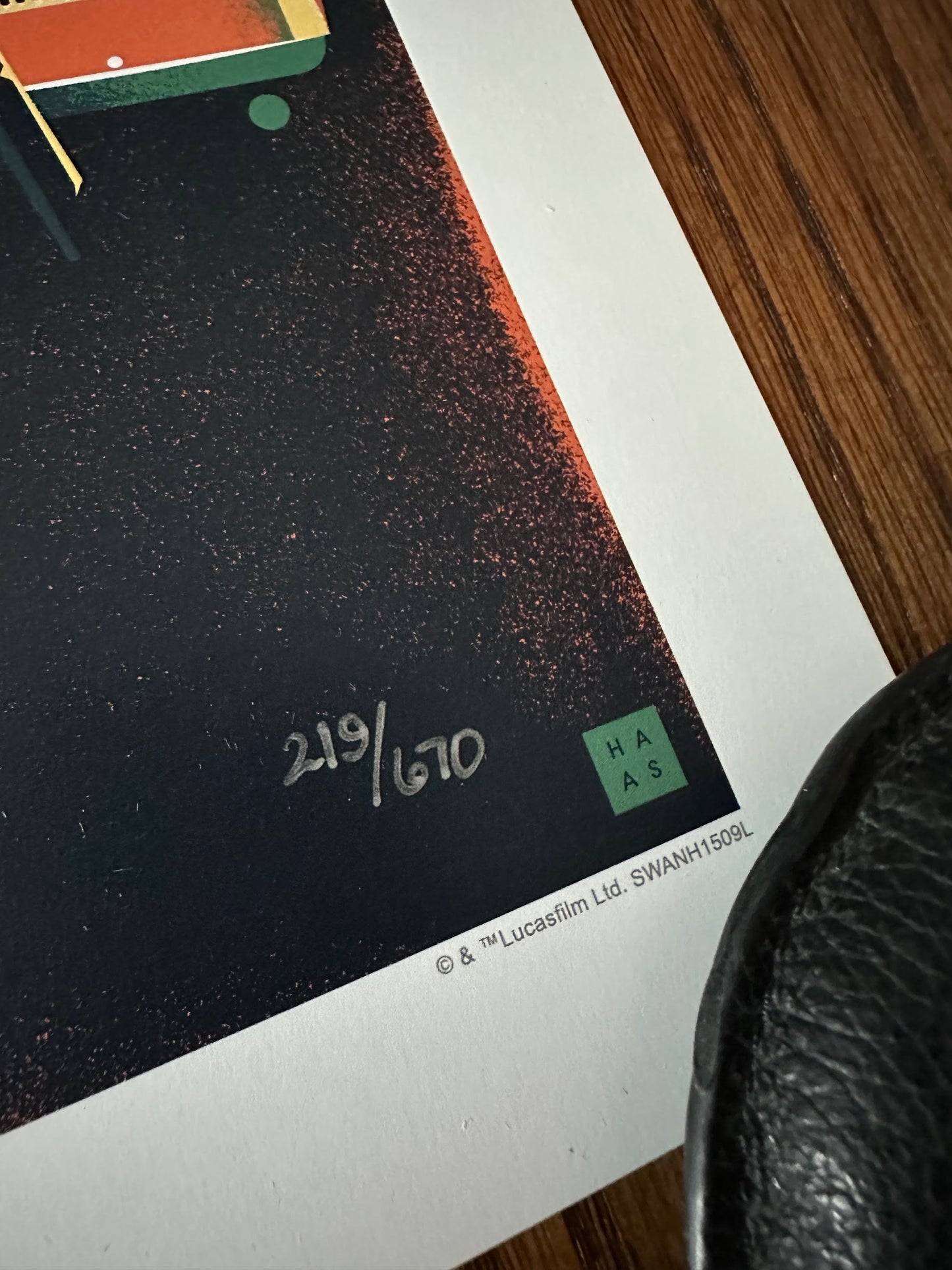 Danny Haas - Star Wars 12x36 movie poster - detail image 8