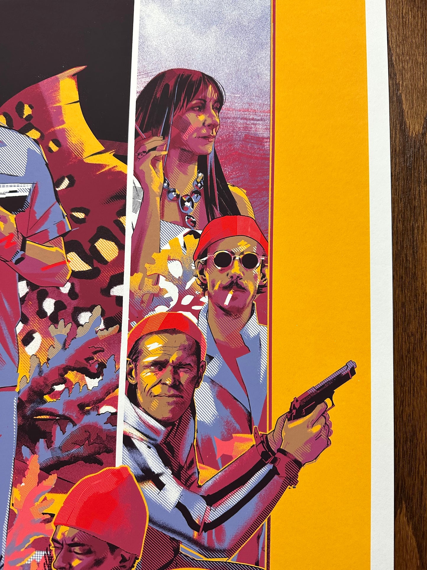 Matt Taylor - The Life Aquatic with Steve Zissou 24x36 movie poster - detail image 5