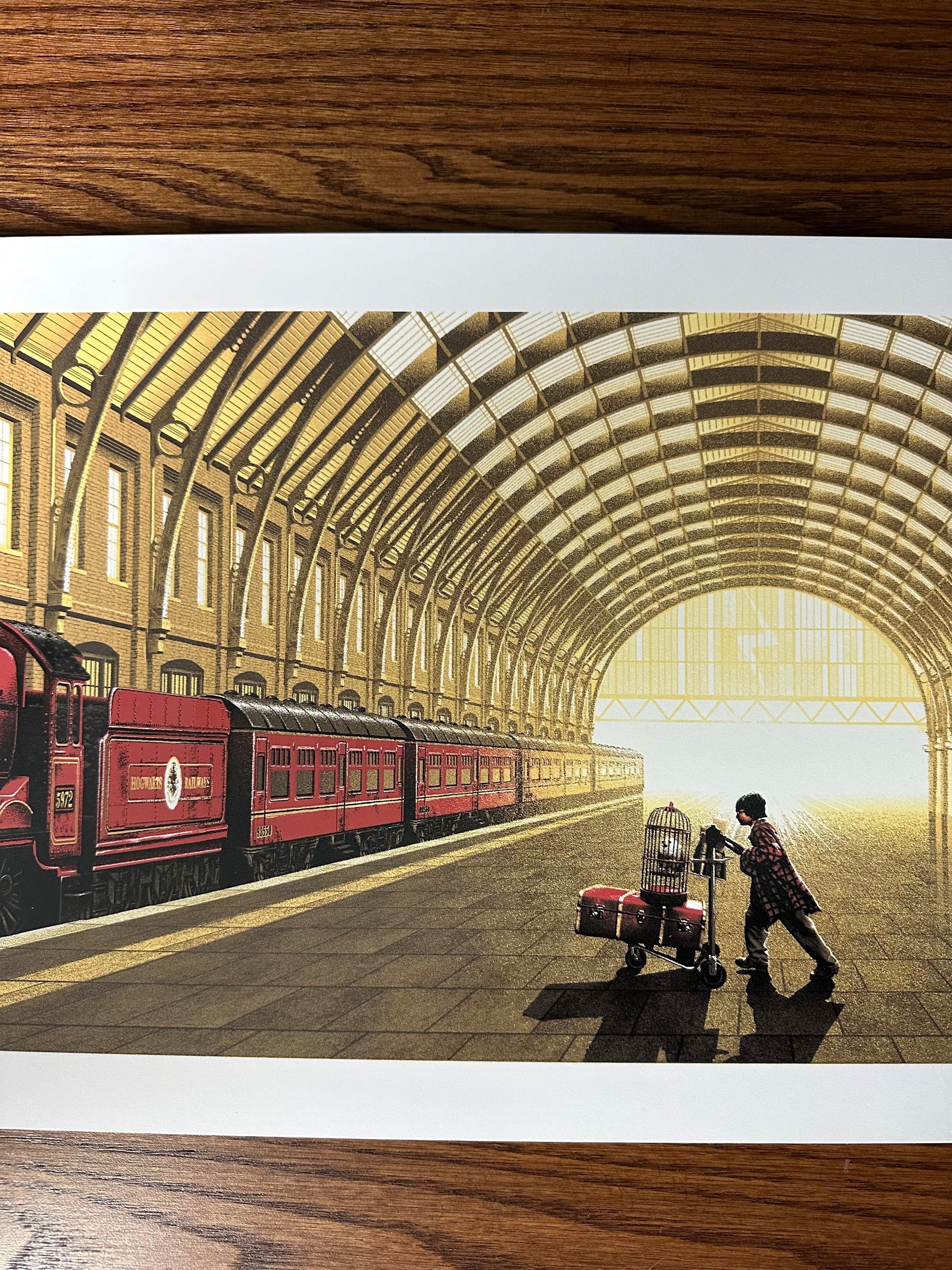 Mark Englert - Harry Potter Platform 9 3/4 GID 36x12 movie poster - detail image 4