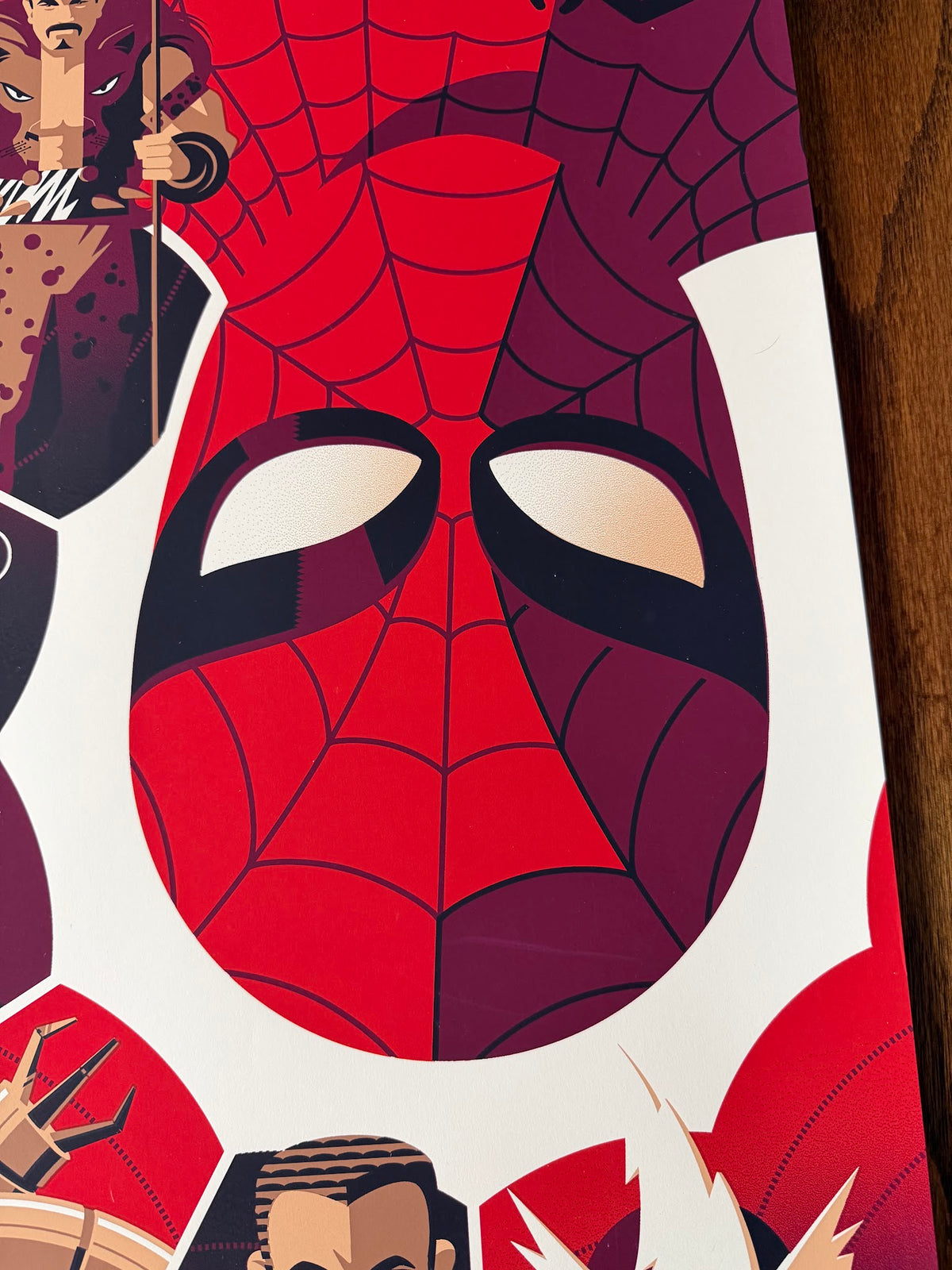 Tom Whalen - Marvel Spider-Man Sinister Six - 24x36 - Limited Edition Poster