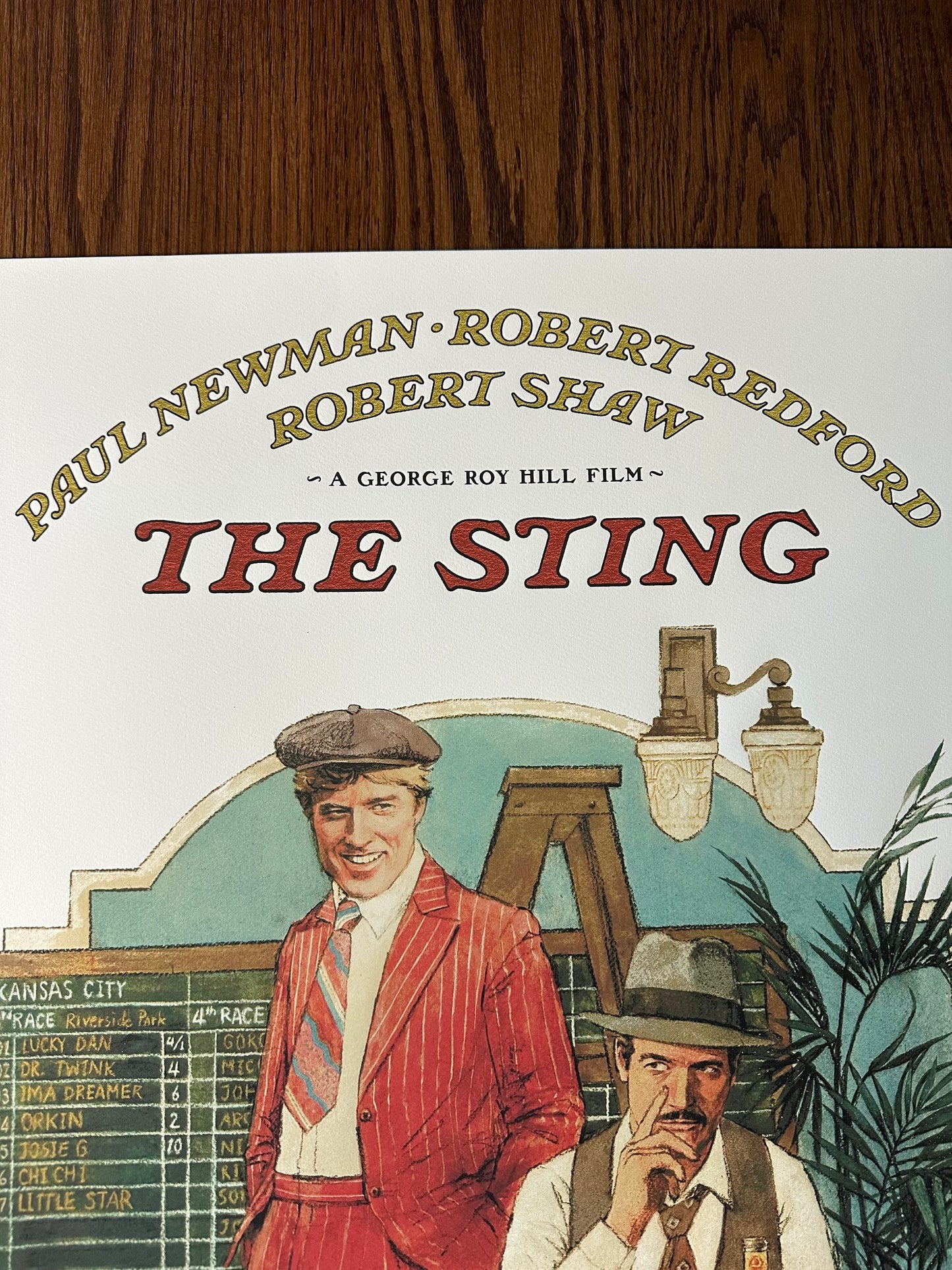 Hans Woody - The Sting 24x36 movie poster - detail image 2