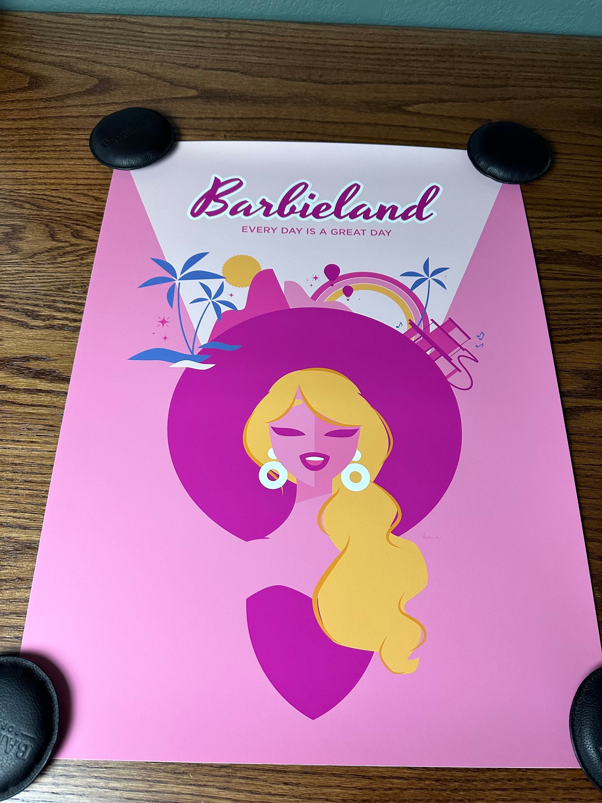 Kelly McMahon - Barbieland 18x24 movie poster