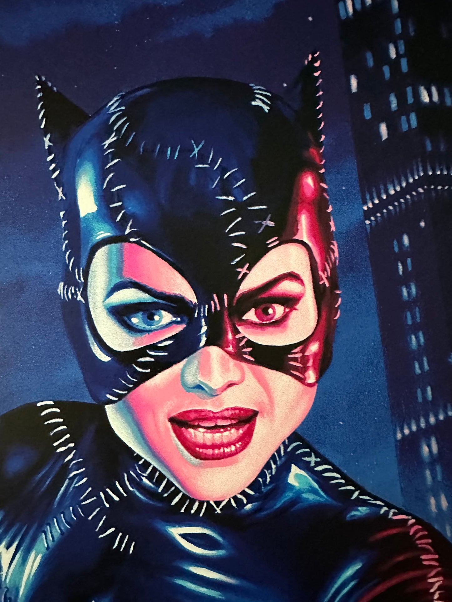 Robert Laskey - Batman Returns Catwoman 24x36 movie poster - detail image 2