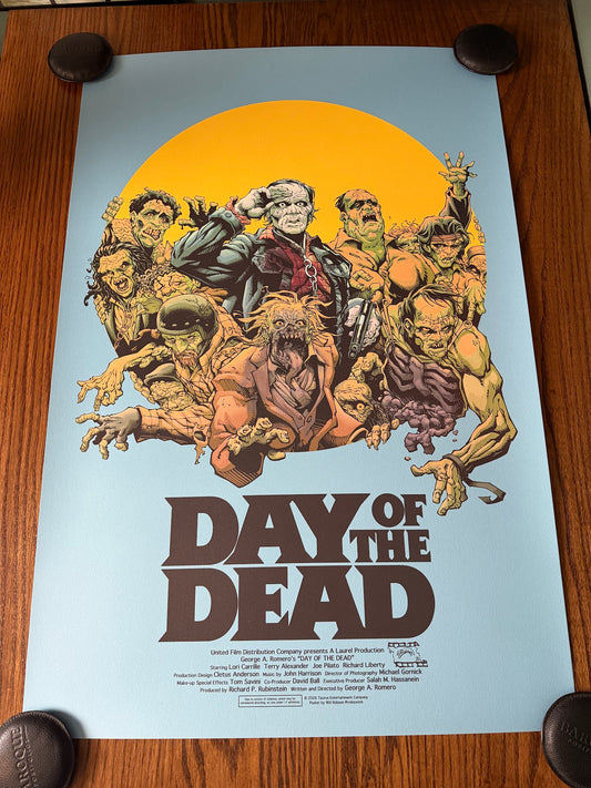 Will Robson - Day of the Dead Blue Edition - 24x36 - Limited Edition Poster