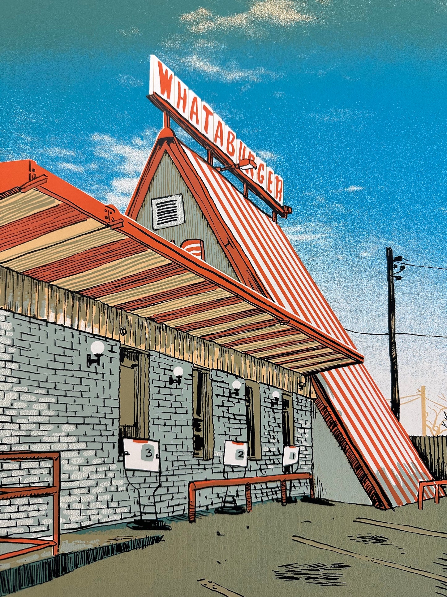 Tim Doyle - Texas Whataburger 24x18 movie poster - detail image 4