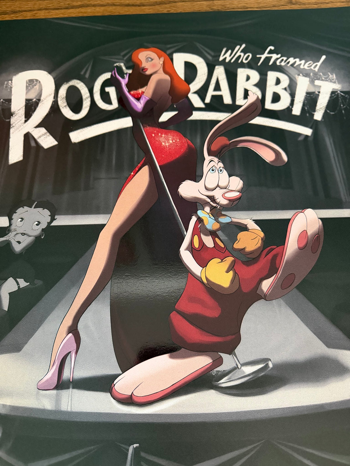 Ann Bembi - Who Framed Roger Rabbit Variant - 36x24 - Limited Edition Poster