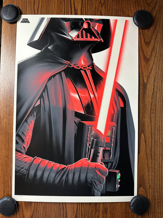 Phantom City Creative - Star Wars - Darth Vader 24x36 movie poster