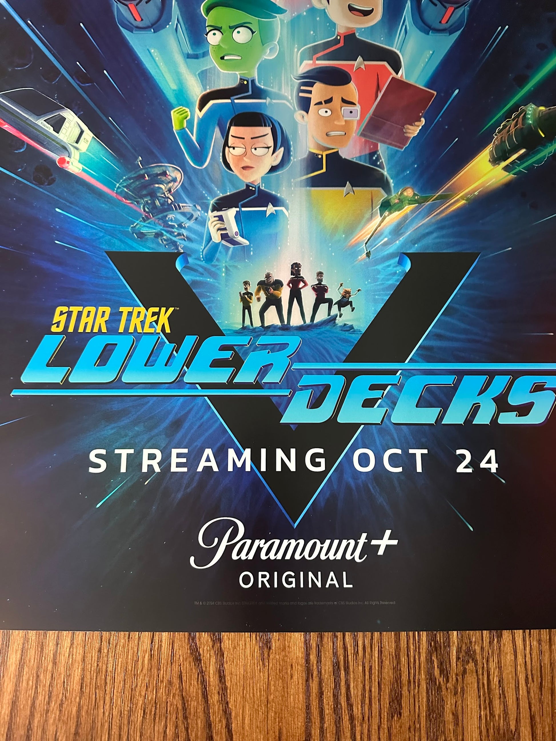 Matt Ferguson - Star Trek Lower Decks Foil Variant 24x36 movie poster - detail image 6