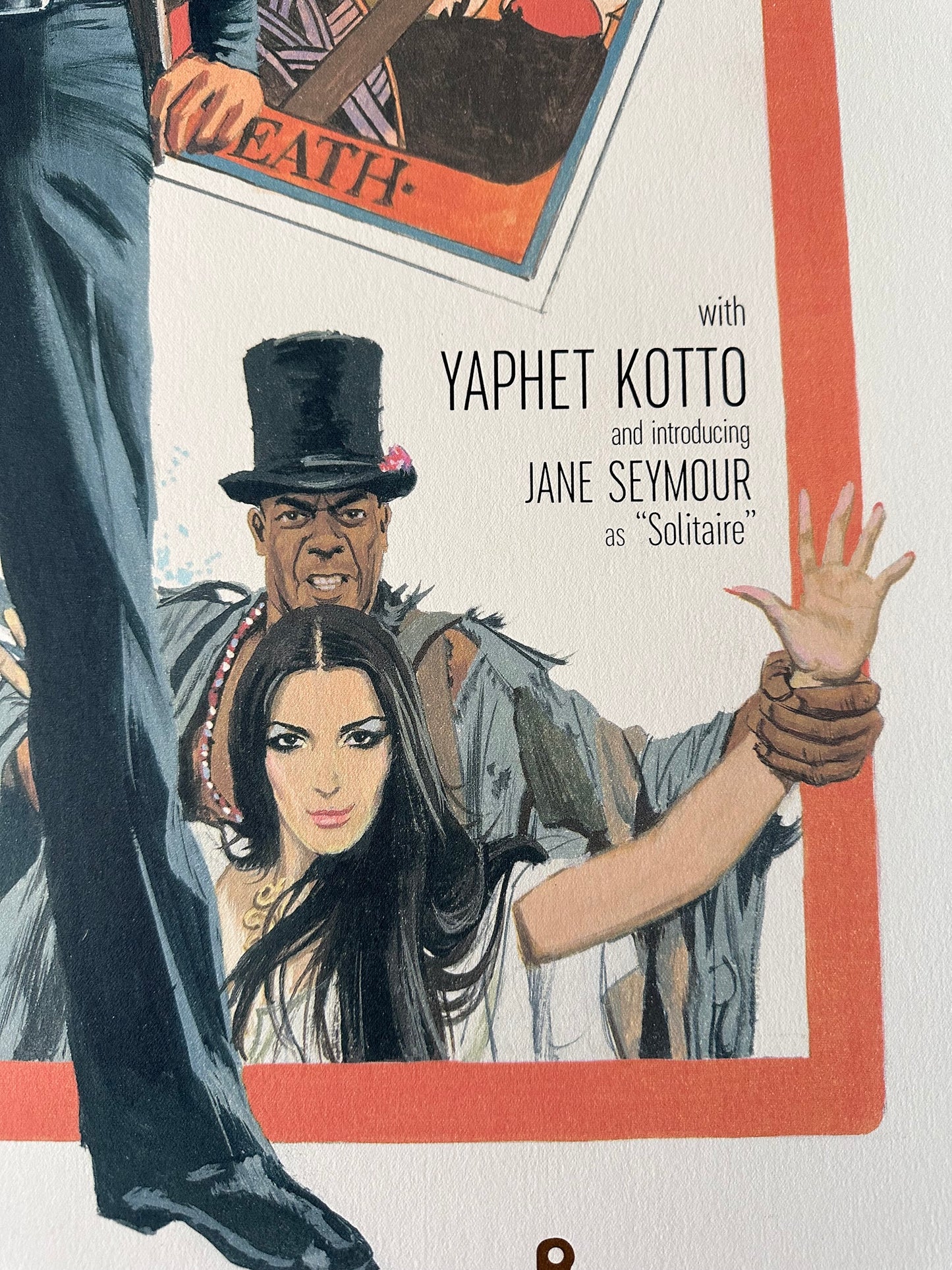 Paul Mann - James Bond Live and Let Die 24x36 movie poster - detail image 5