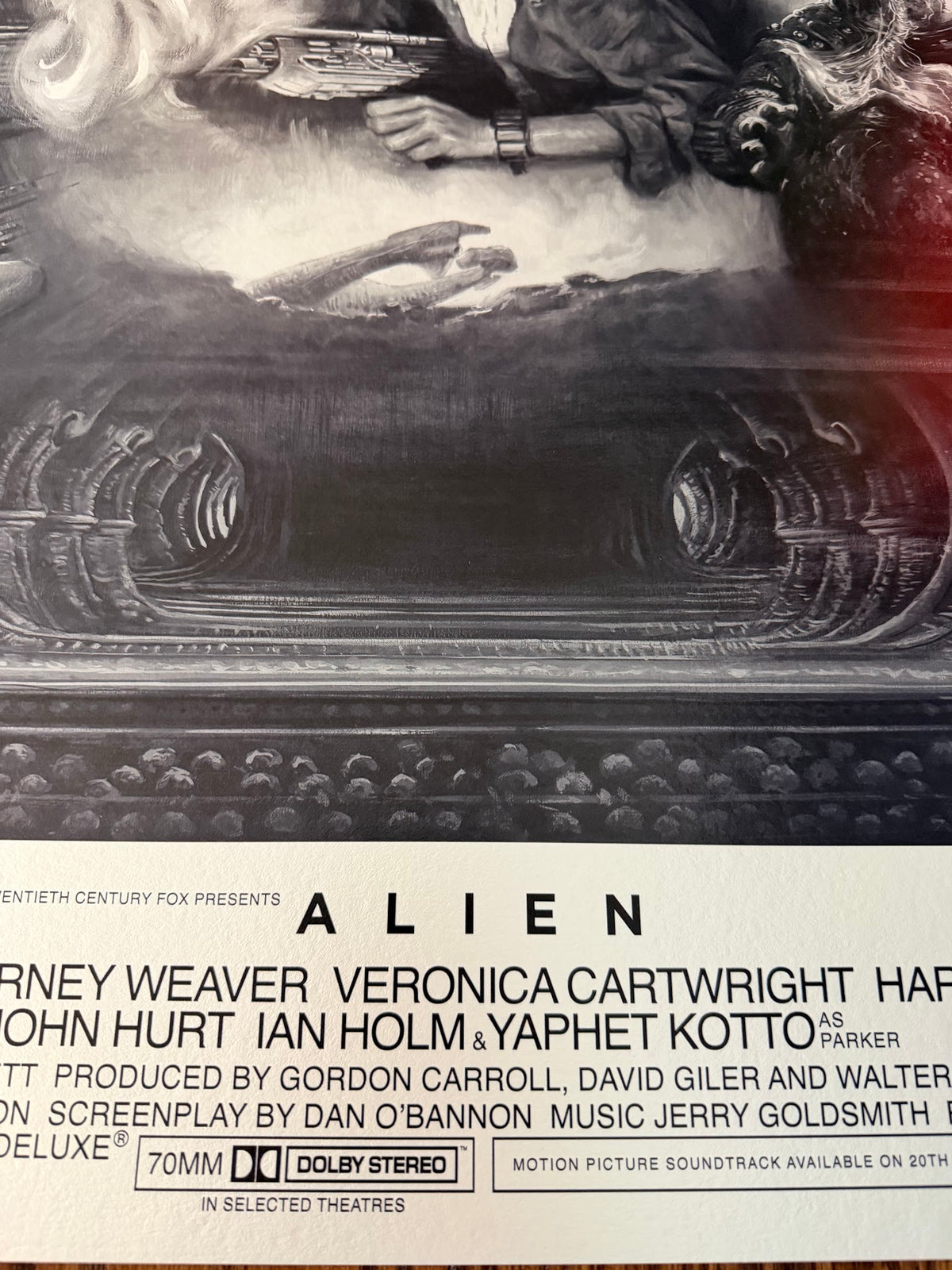 Kwow - Alien B&W Monochrome Variant - 24x36 - Limited Edition Poster