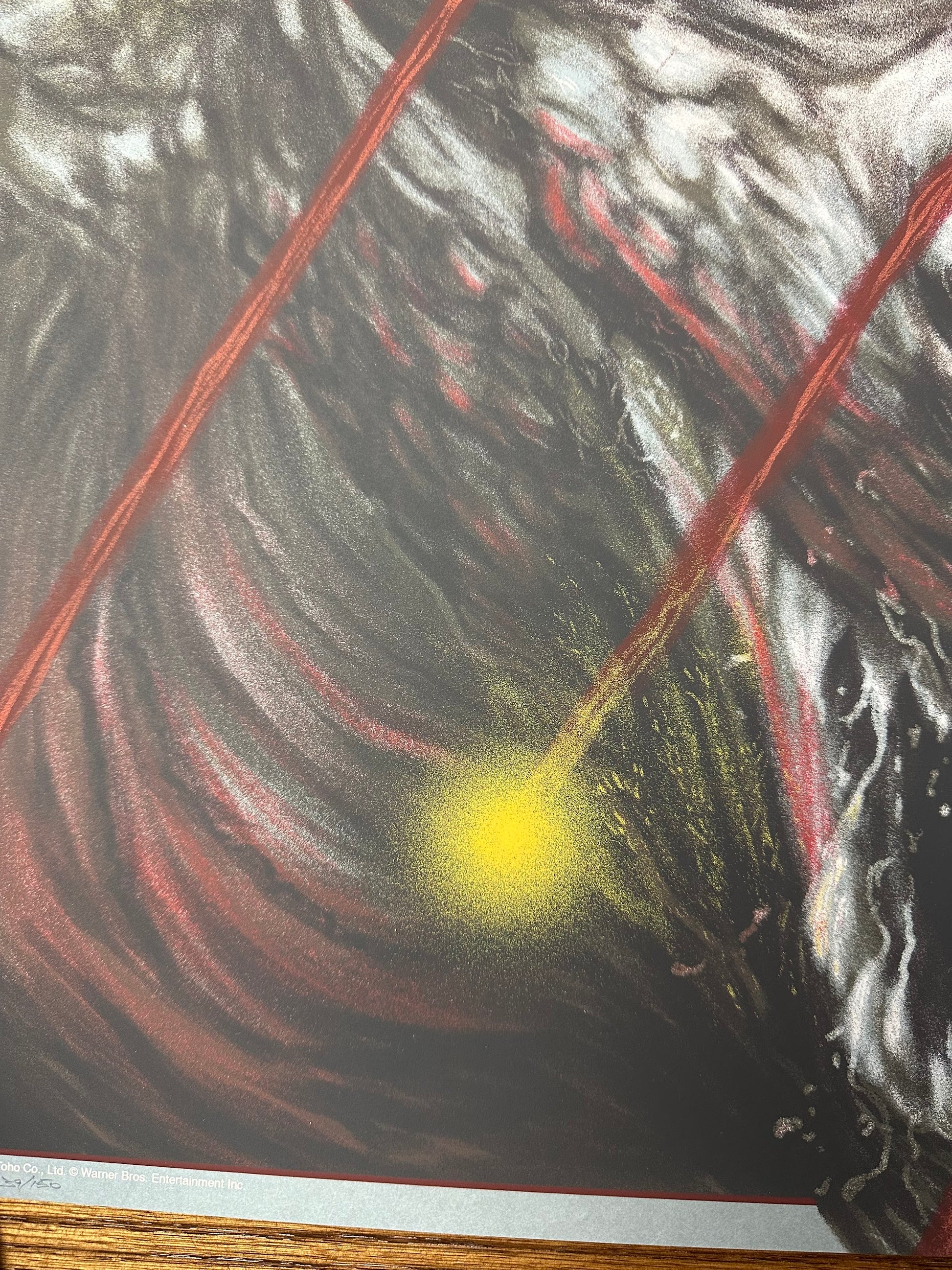 Randy Ortiz - Godzilla 36x24 movie poster - detail image 4