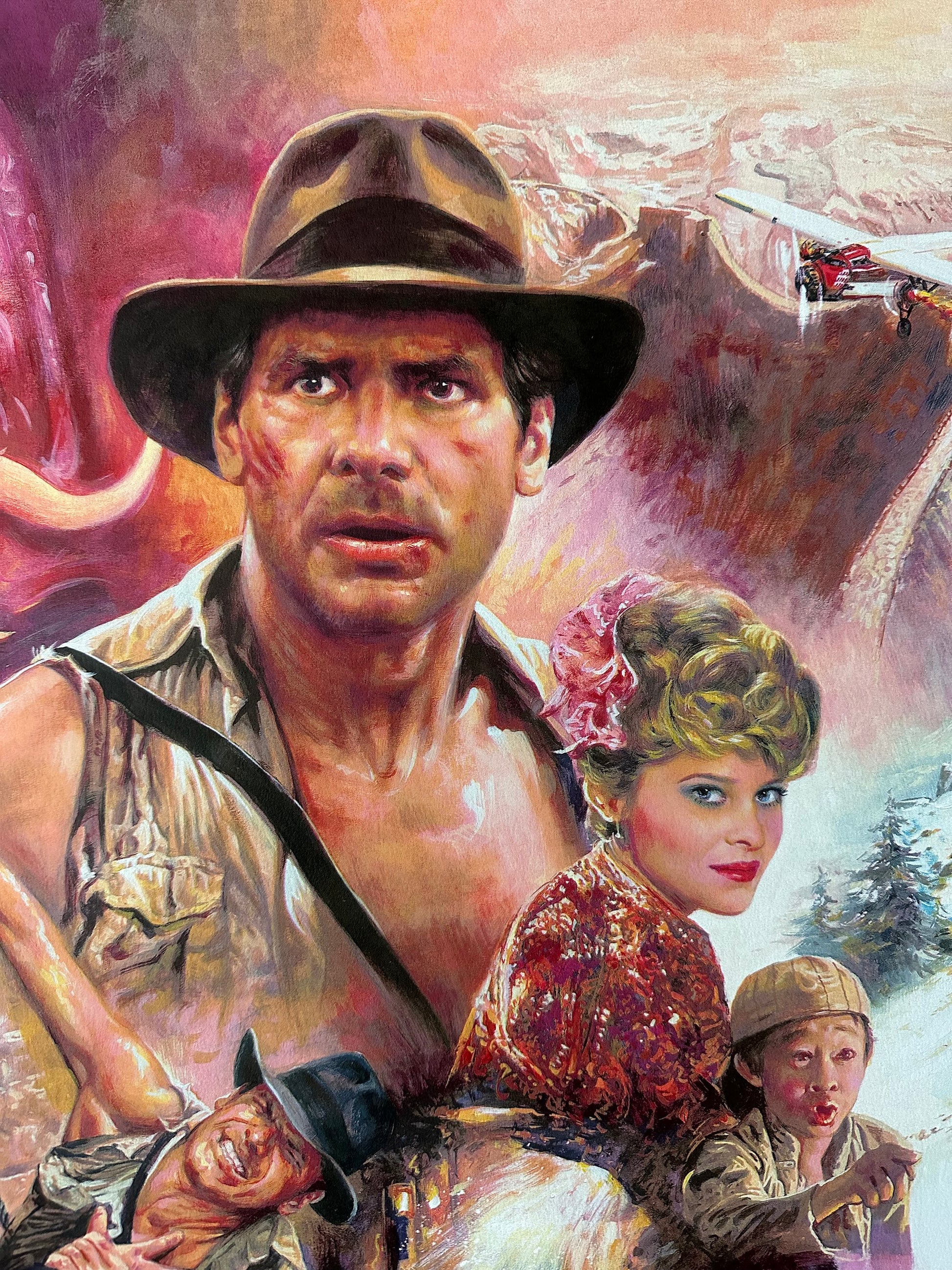 KWow - Indiana Jones Temple of Doom 24x36 movie poster - detail image 2