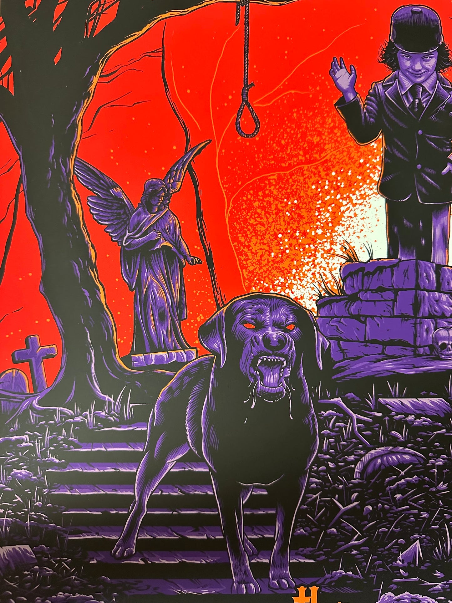 Sam Mayle - The Omen 18x24 movie poster - detail image 3