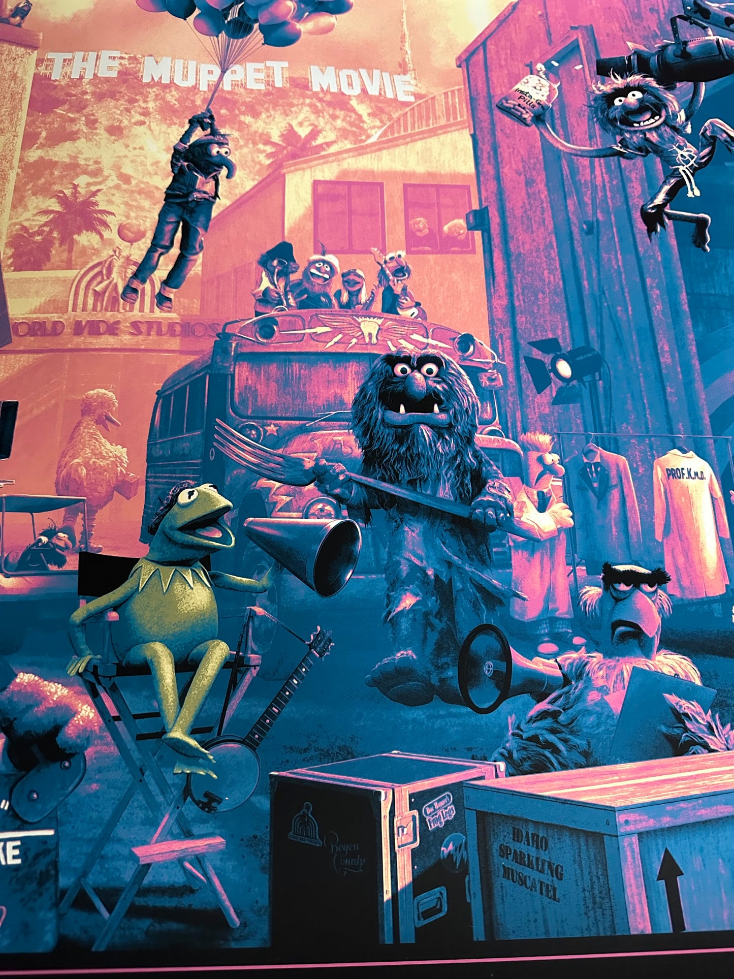 Kevin Wilson - The Muppet Movie 36x24 movie poster - detail image 3