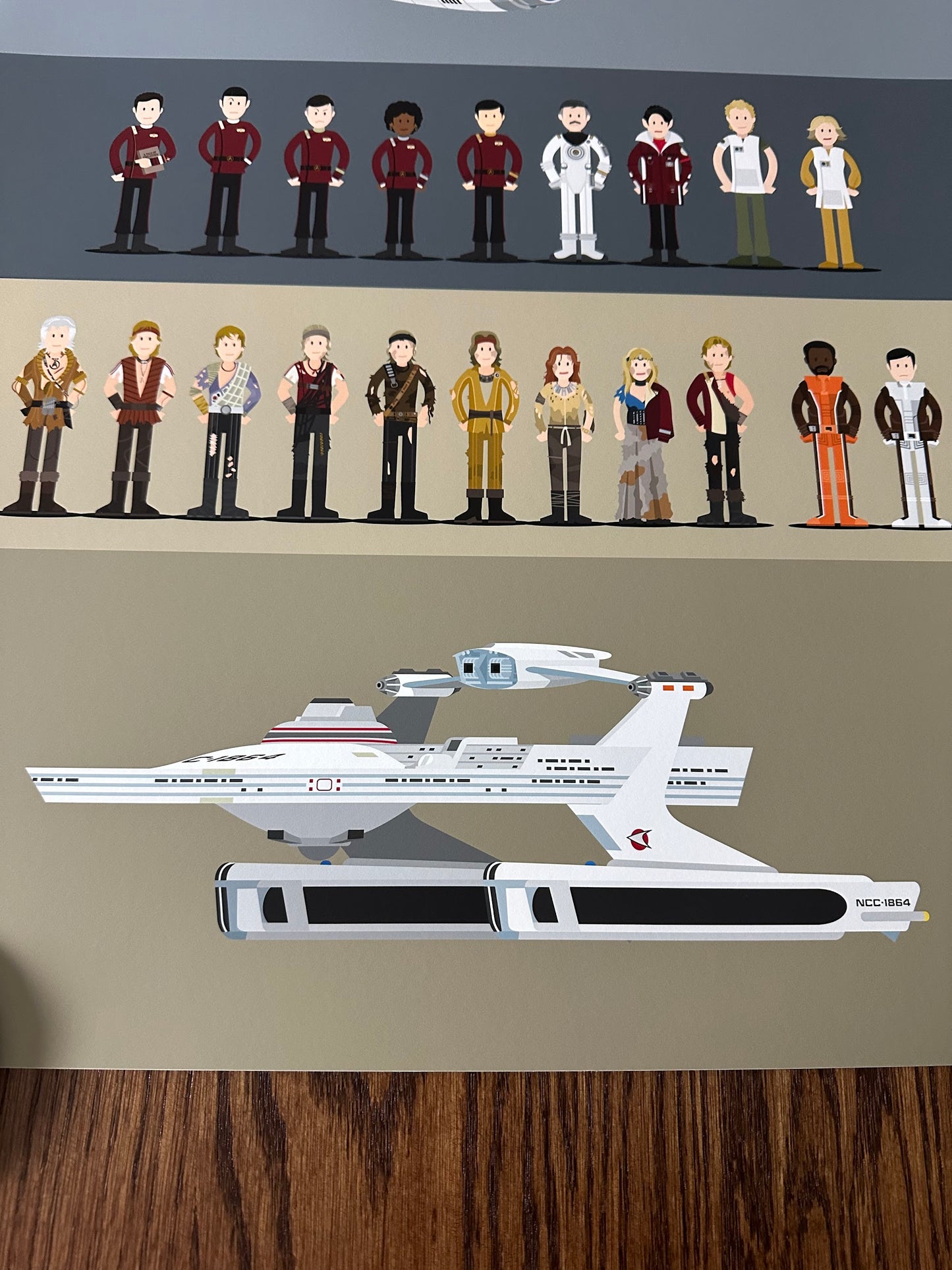 Scott Park - Star Trek 18x24 movie poster - detail image 2