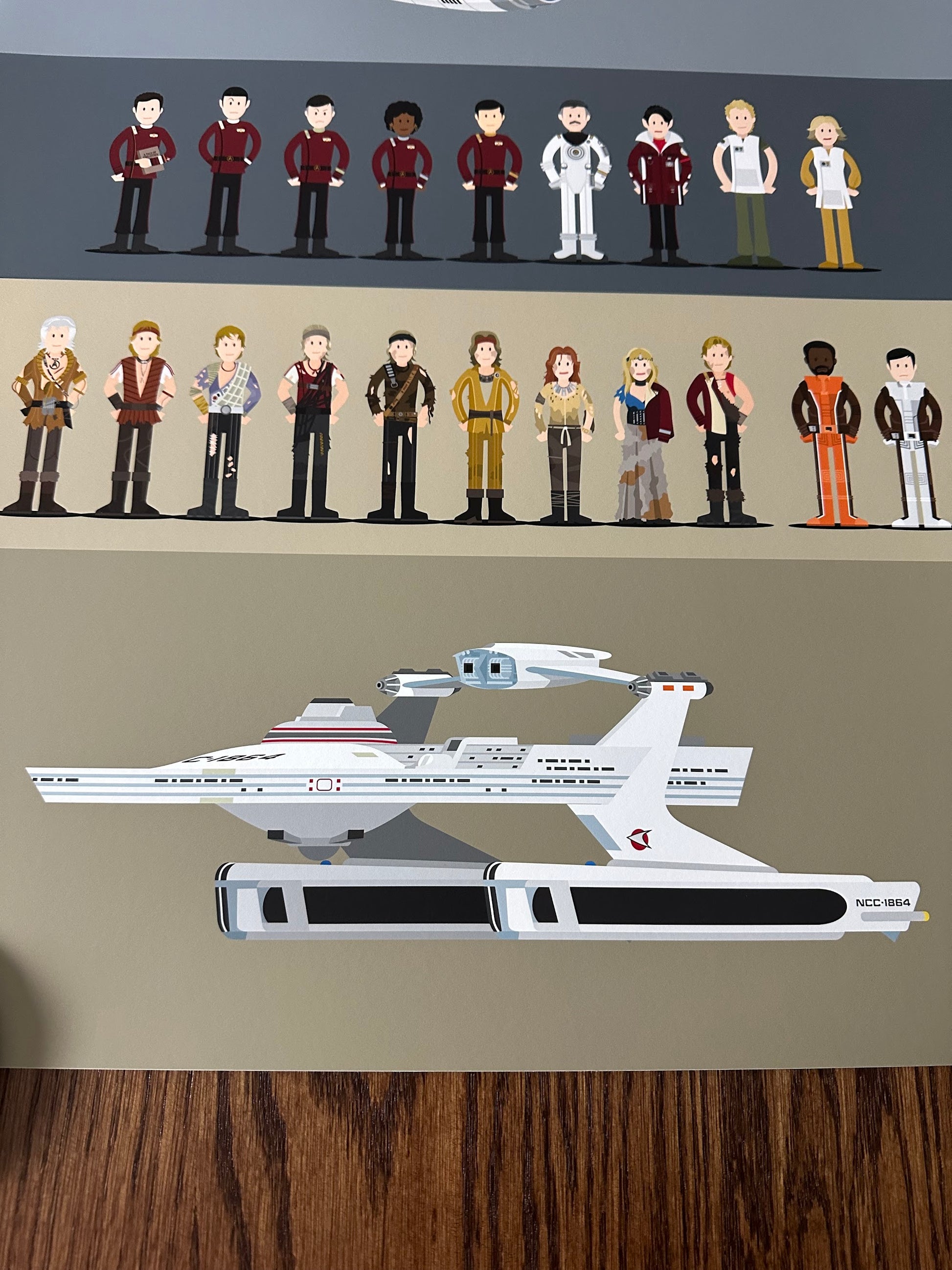Scott Park - Star Trek 18x24 movie poster - detail image 2