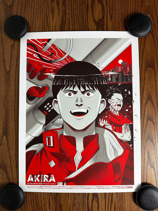 Guillaume Morellec - Akira "Kung-Fu Theater" 18x24 movie poster