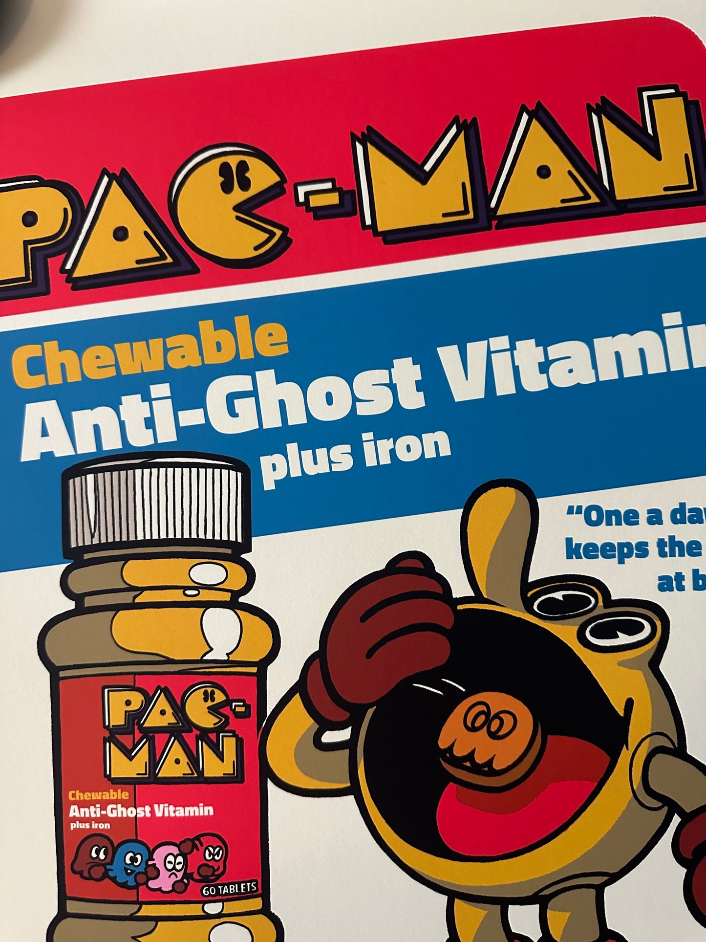 Glen Brogan - Pac-Man Vitamins 16x20 movie poster - detail image 4