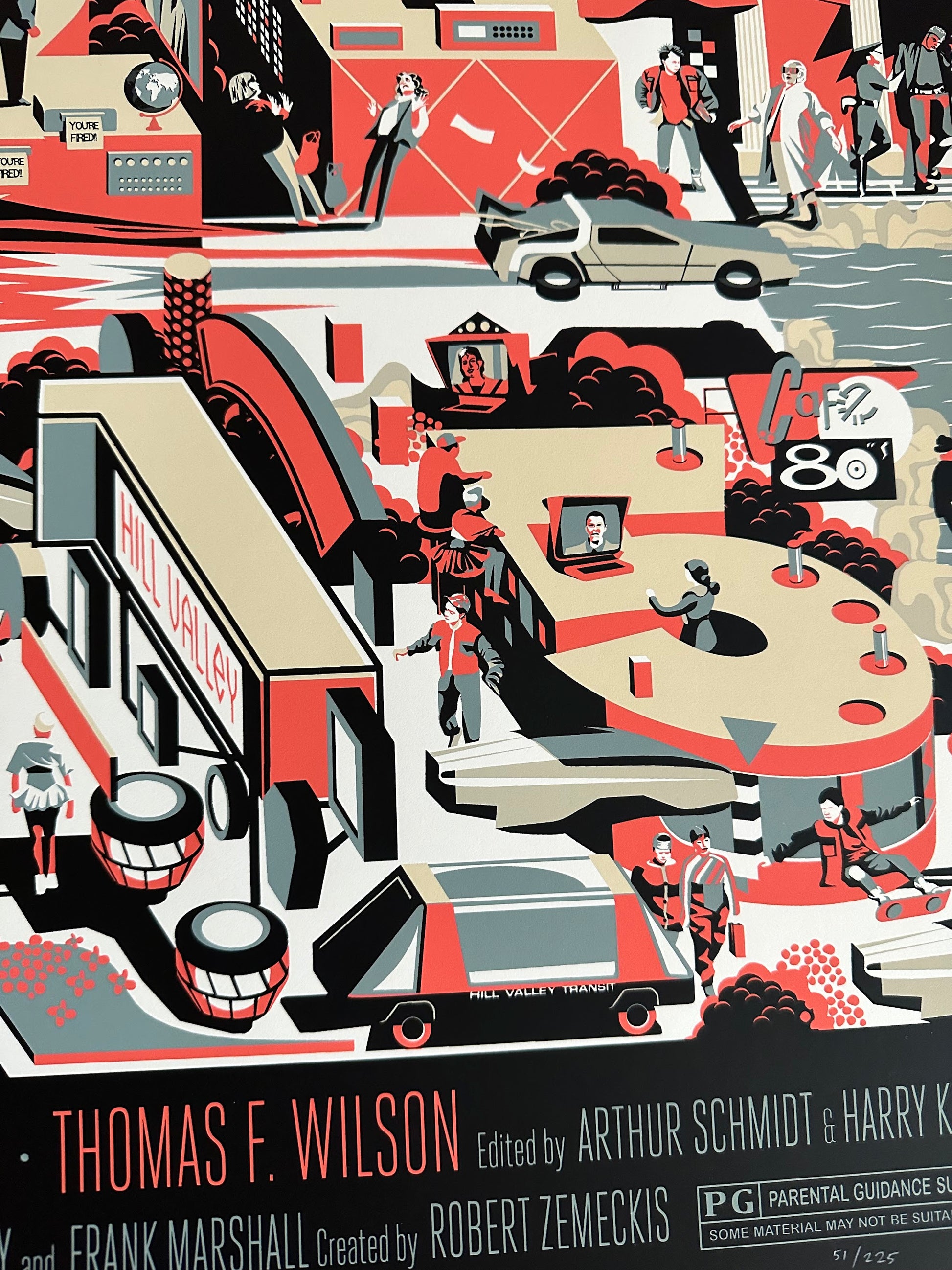 Adam Simpson - Back to the Future Part II 36x24 movie poster - detail image 2