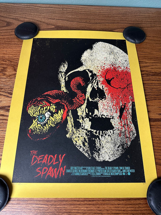 QFSChris - Deadly Spawn 18x24 movie poster