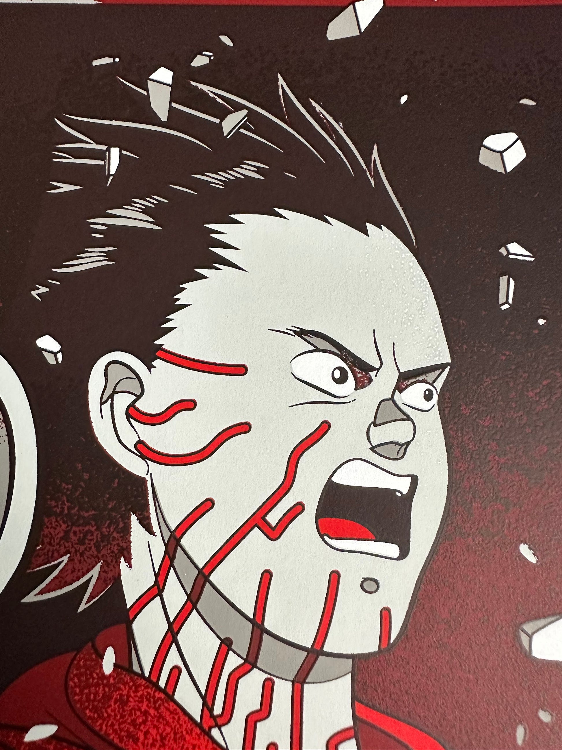 Guillaume Morellec - Akira "Kung-Fu Theater" 18x24 movie poster - detail image 4
